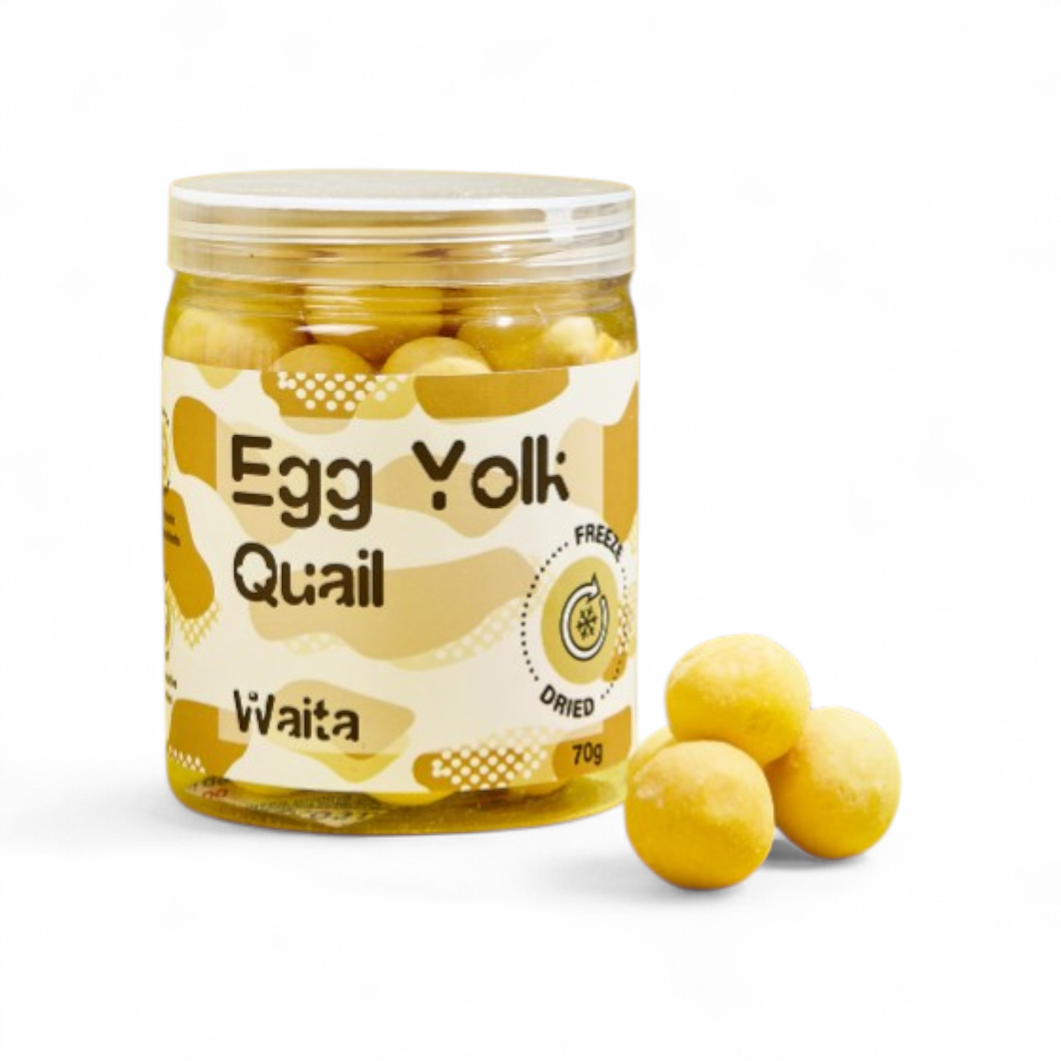 Waita Freeze Dried Quail Egg Yolks - BB 20.05.26
