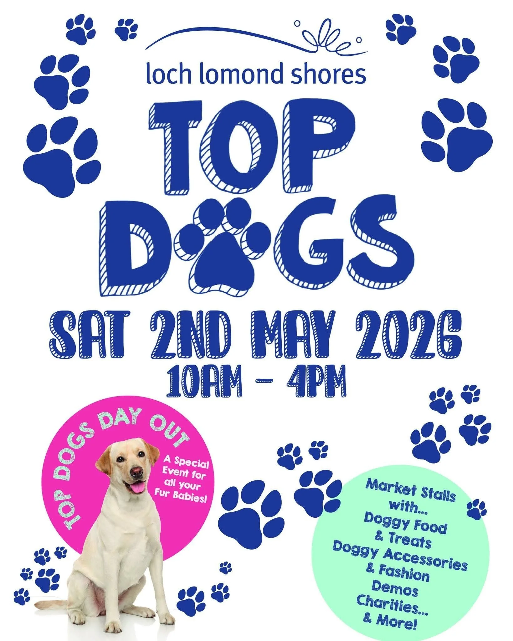 🐾 WE&rsquo;RE POPPING UP! 
We&rsquo;re so excited to say that Furreal Treats will be at Top Dogs at Loch Lomond Shores! 🎉
📍 Come find our stall
🗓 Saturday 2nd May 2026
⏰ 10am &ndash; 4pm
We&rsquo;ll have all your pup&rsquo;s favourites ready &mda