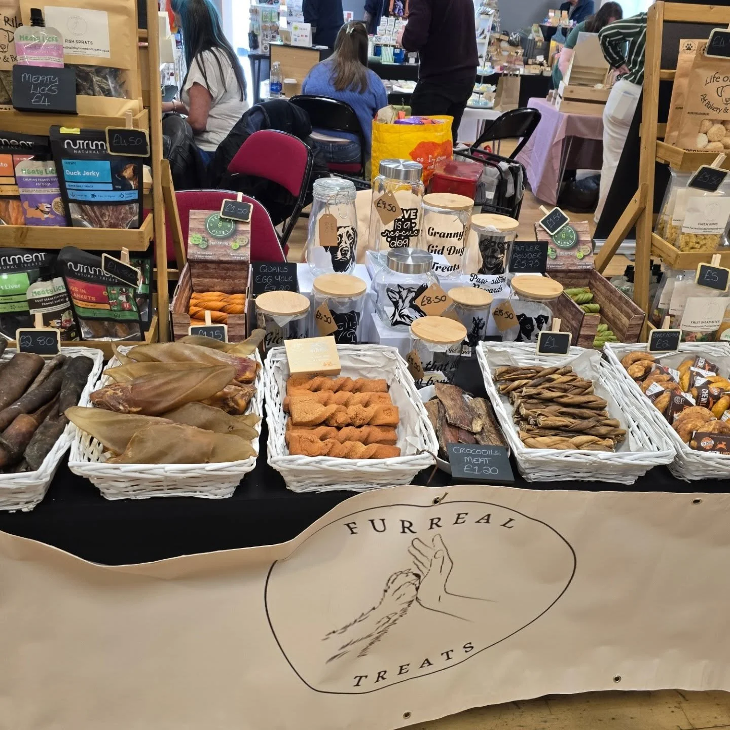 All set up for the pups 🐾  the fair has something for everyone though !!! X x