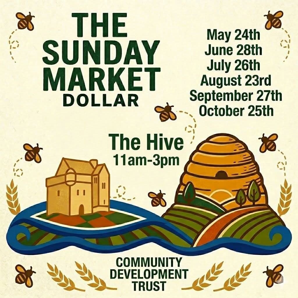 We&rsquo;re so excited to be attending @sundaymarketthehivedollar tomorrow 🐝💛

If you&rsquo;re looking for a lovely day out, the weather is set to be beautiful ☀️ and the market has something for everyone and is completely dog friendly too &mdash; 