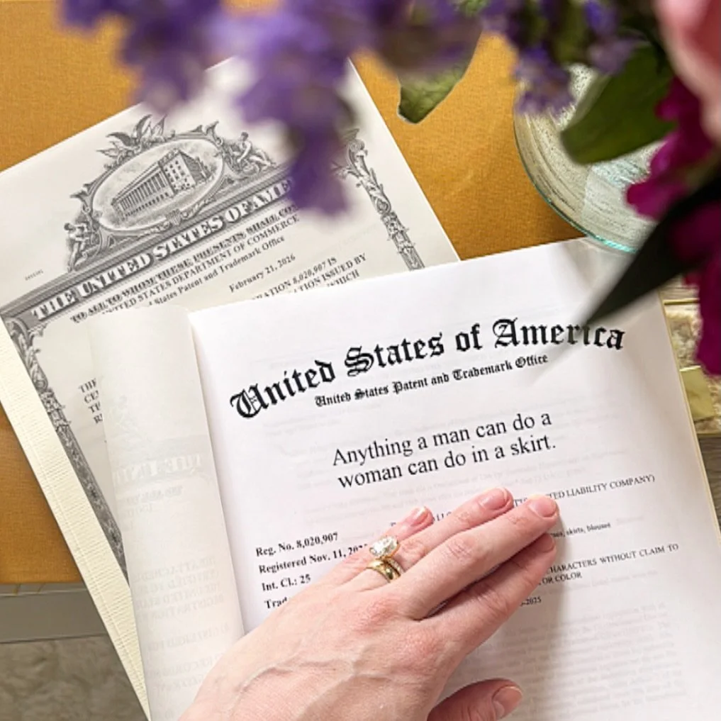 Our motto for life: &ldquo;Anything a man can do, a woman can do in a skirt.&rdquo; &reg;️ 

Tag a girl friend who can do it all 🤍

Happy International Women&rsquo;s Day! #internationalwomensday