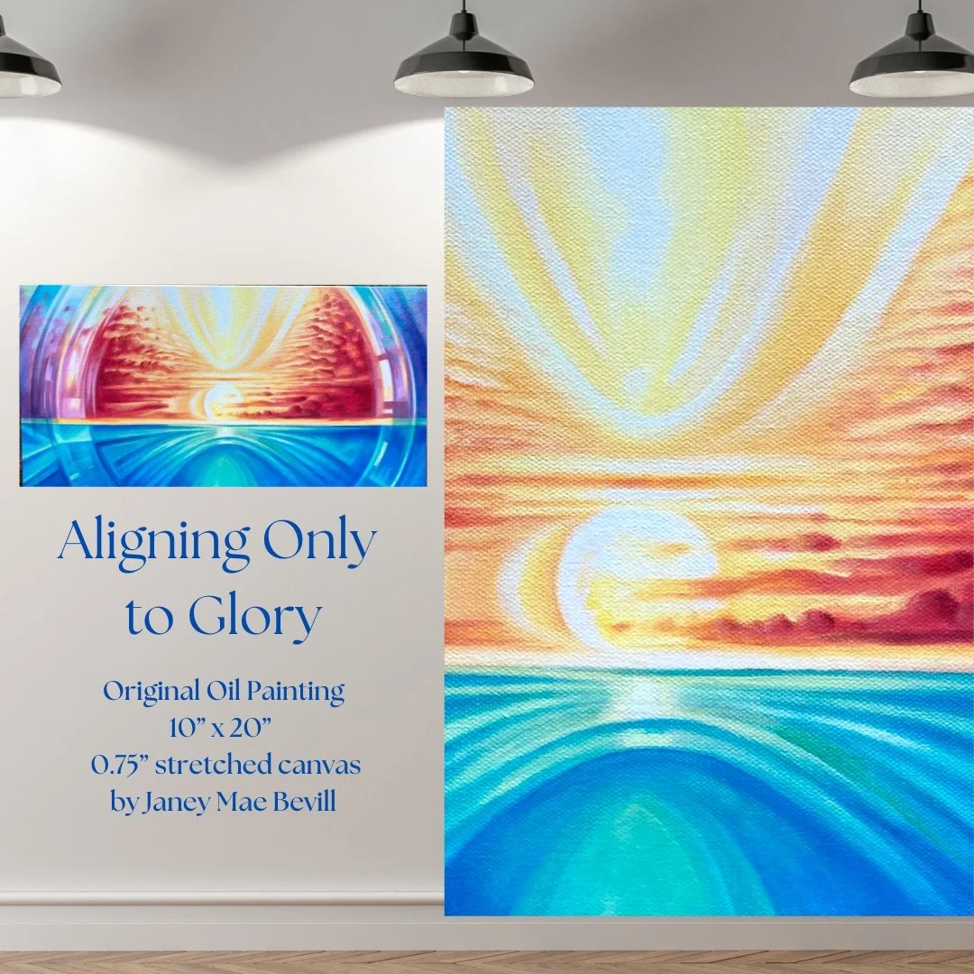 "Aligning Only to Glory" Original Oil Painting