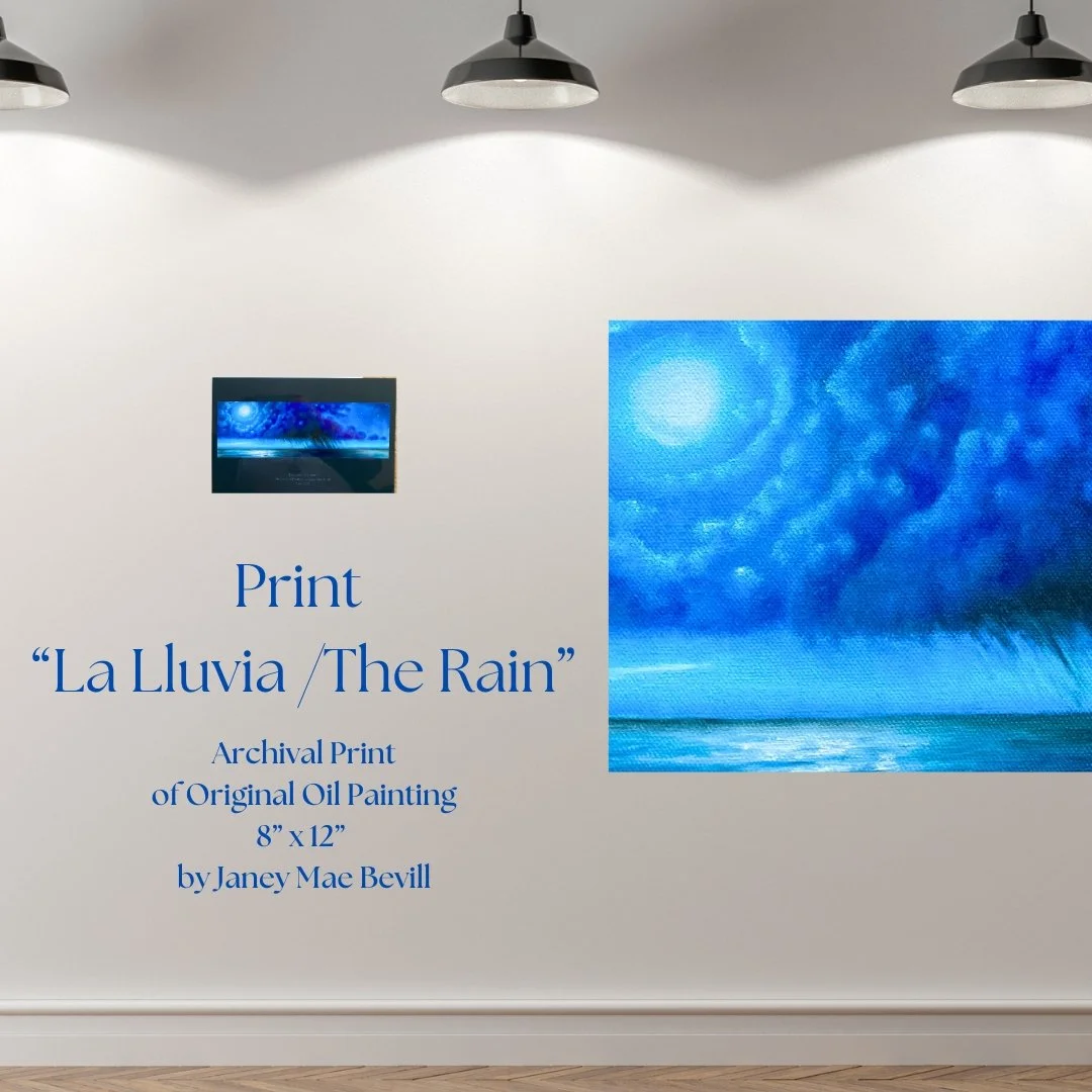"La Lluvia (The Rain)" Signed Print