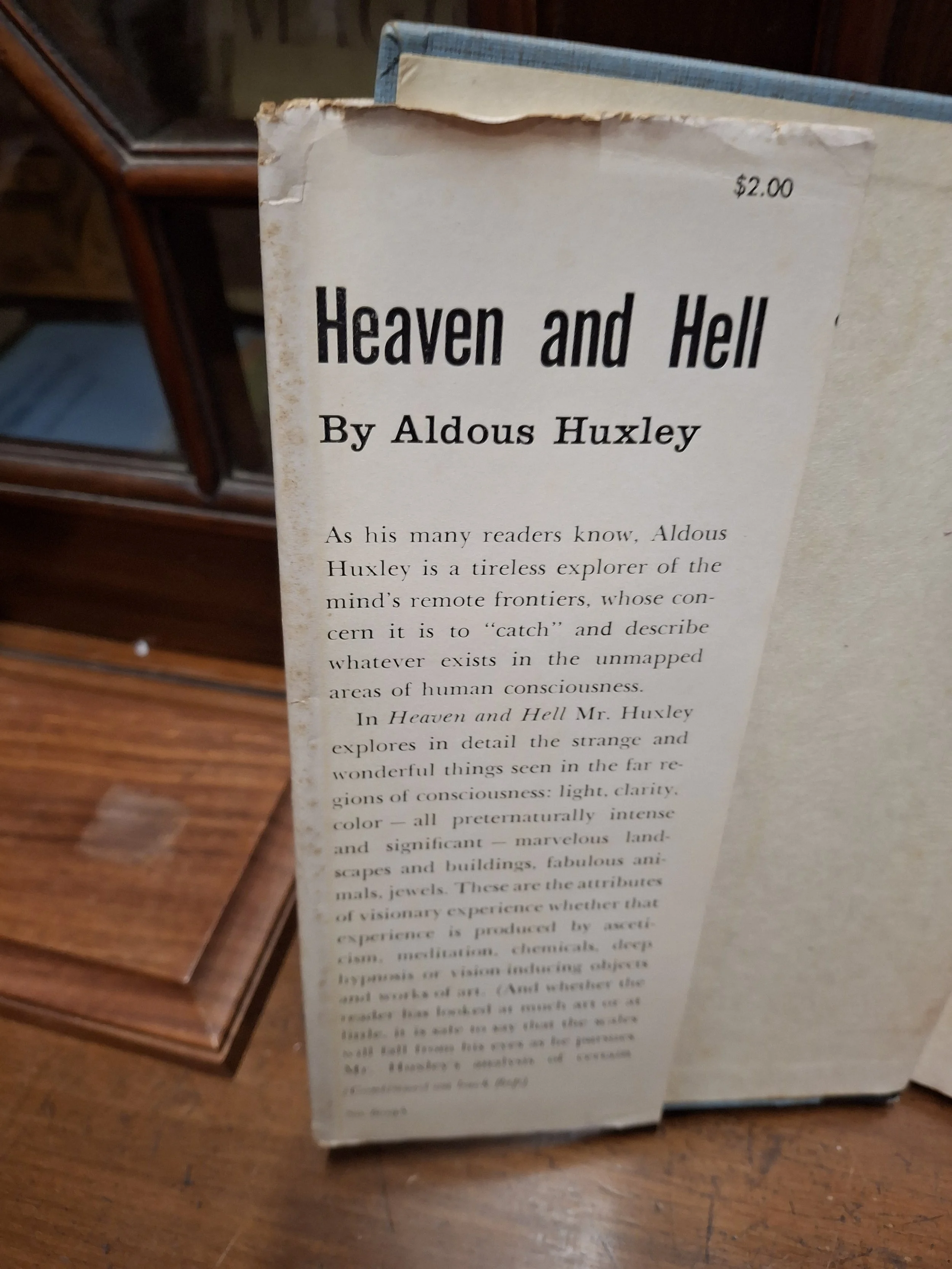 Book of the Month: March 2026- 'Heaven & Hell' (Aldous Huxley)