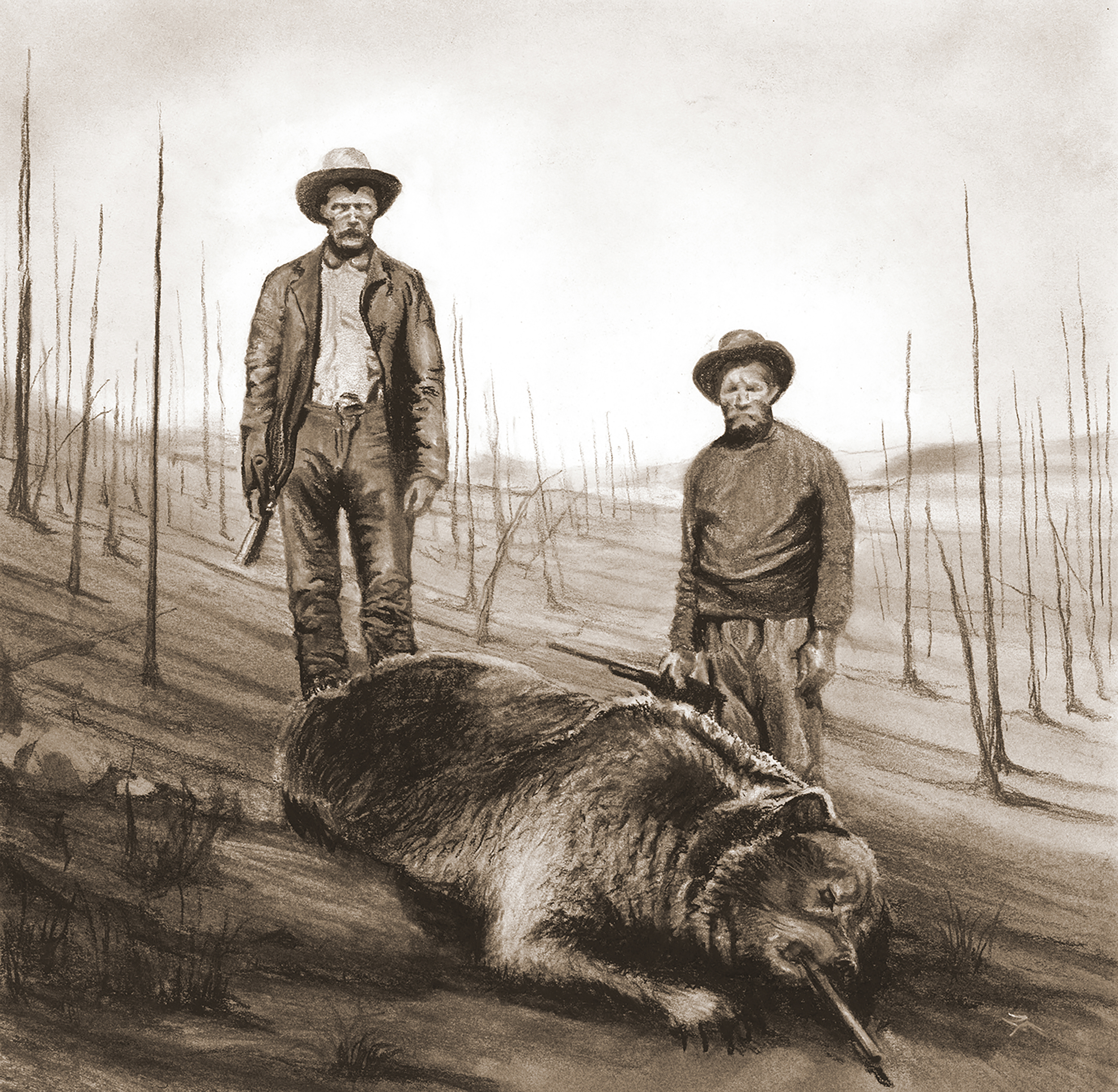 Government-sponsored predator extermination programs of the late 1800s through 1917 included: Grizzly, Black bears, Wolves, Coyotes, Foxes, Mountain Lions, Bobcat, Lynx, Wolverine, Badger, Marten, Ermine, Otter, Mink, Fisher, Stoats, and even the Bal