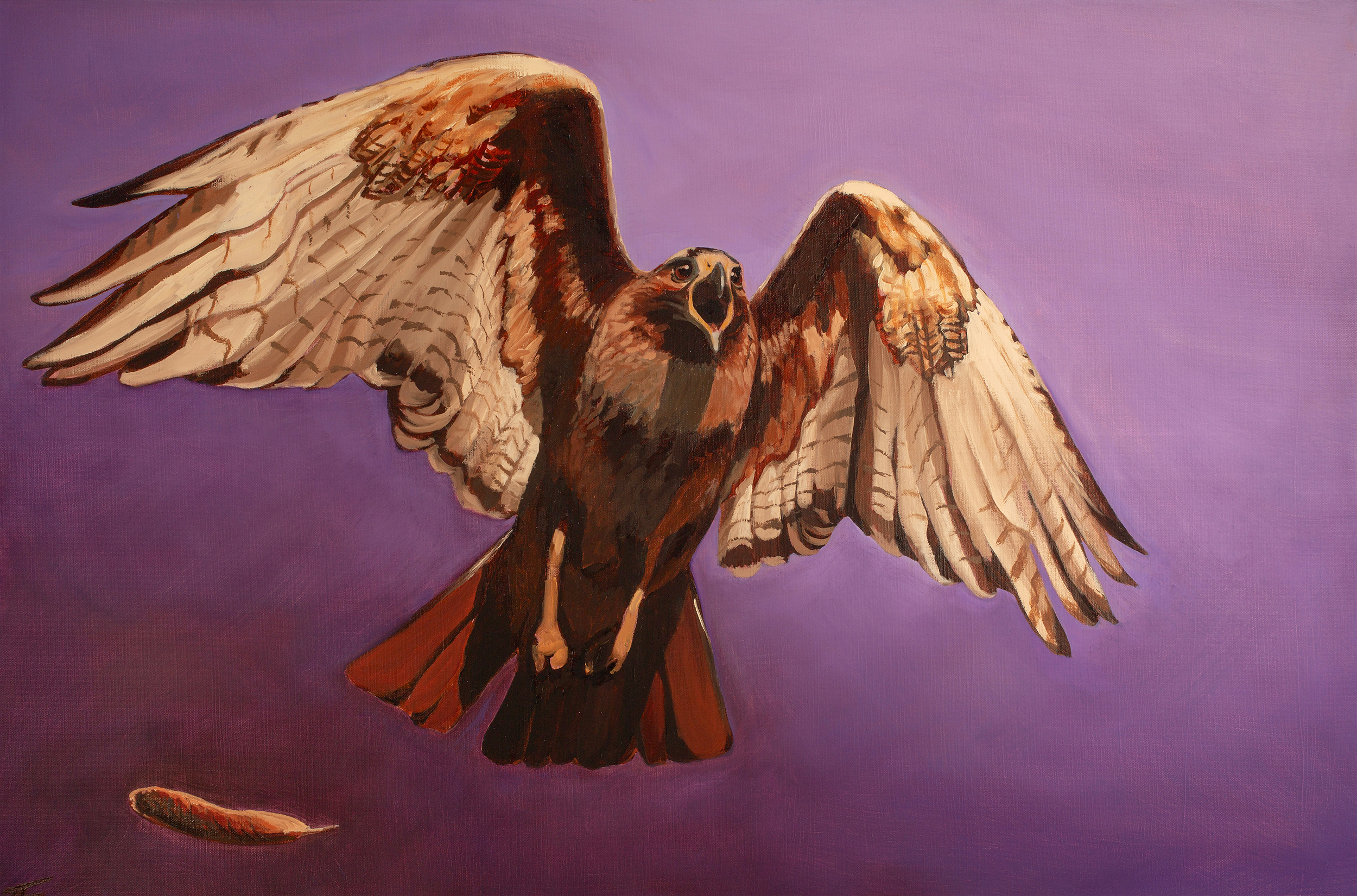 Spirit Protector - Original Oil Painting