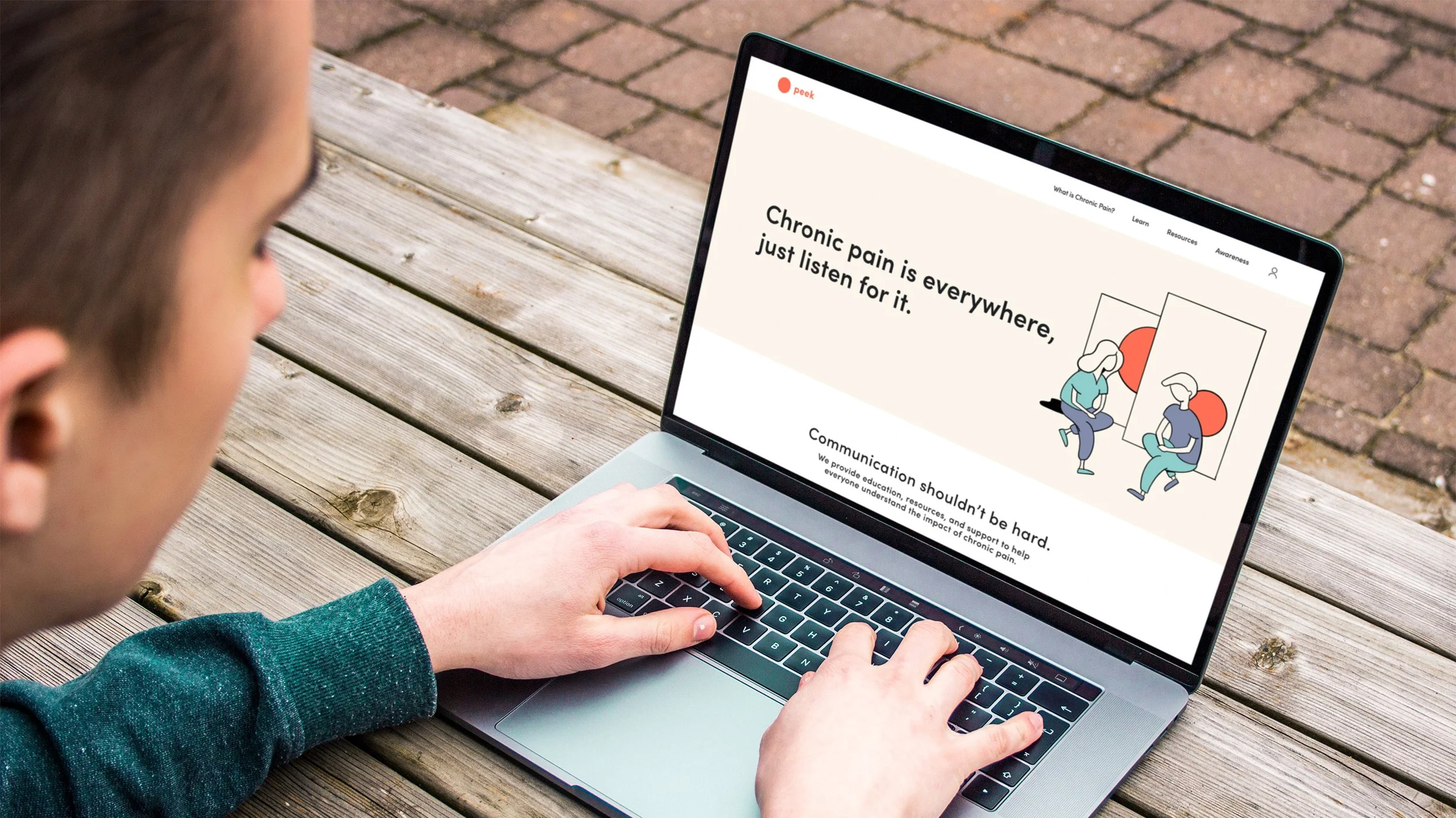 Peek : Communication platform for chronic pain patients