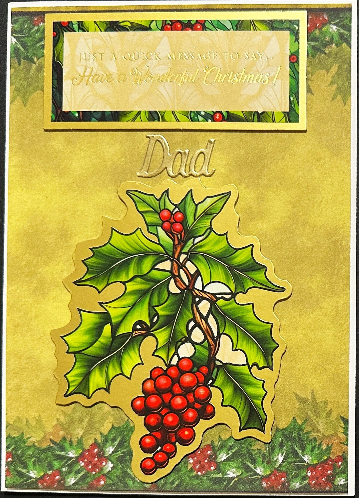 Just a Quick Message To Say Have A Wonderful Christmas!