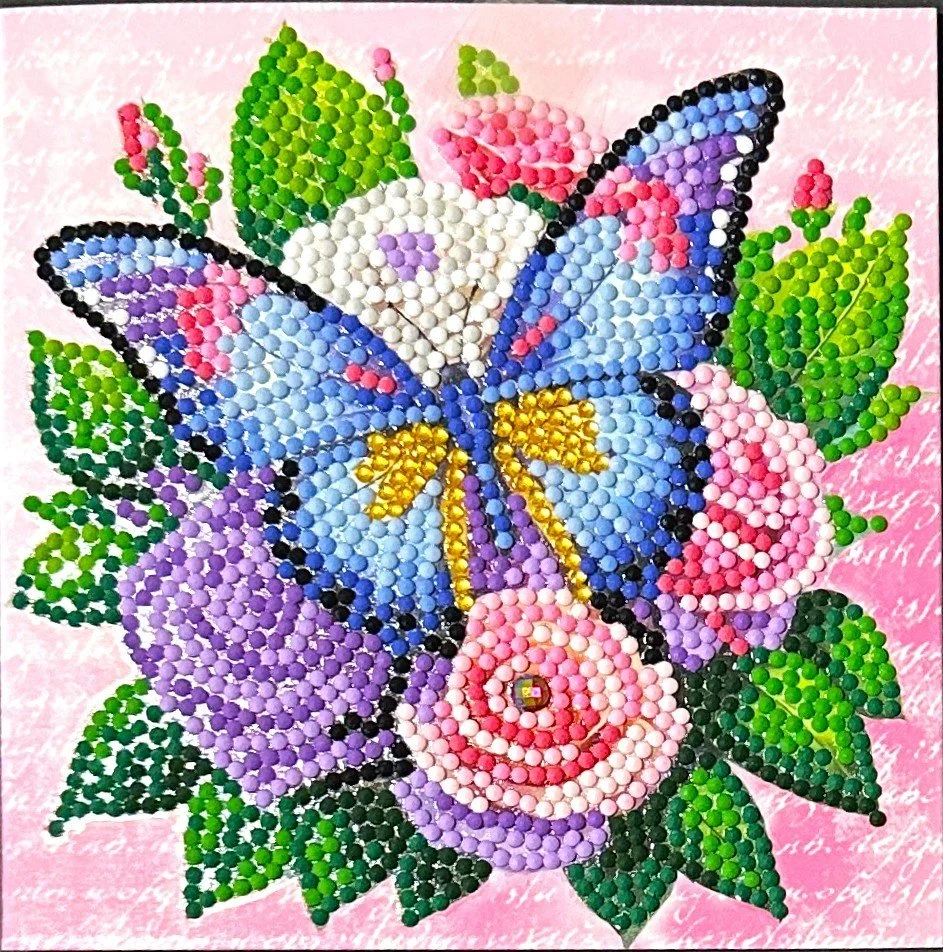 Butterfly on Roses