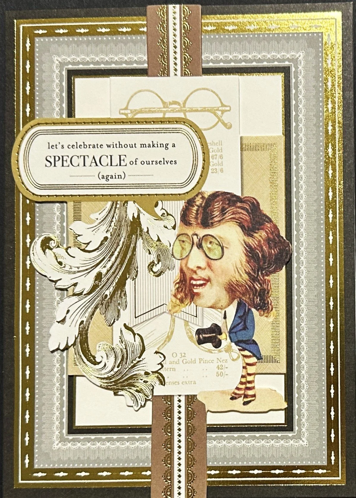 Let's celebrate without making a SPECTACLE of ourselves (again)