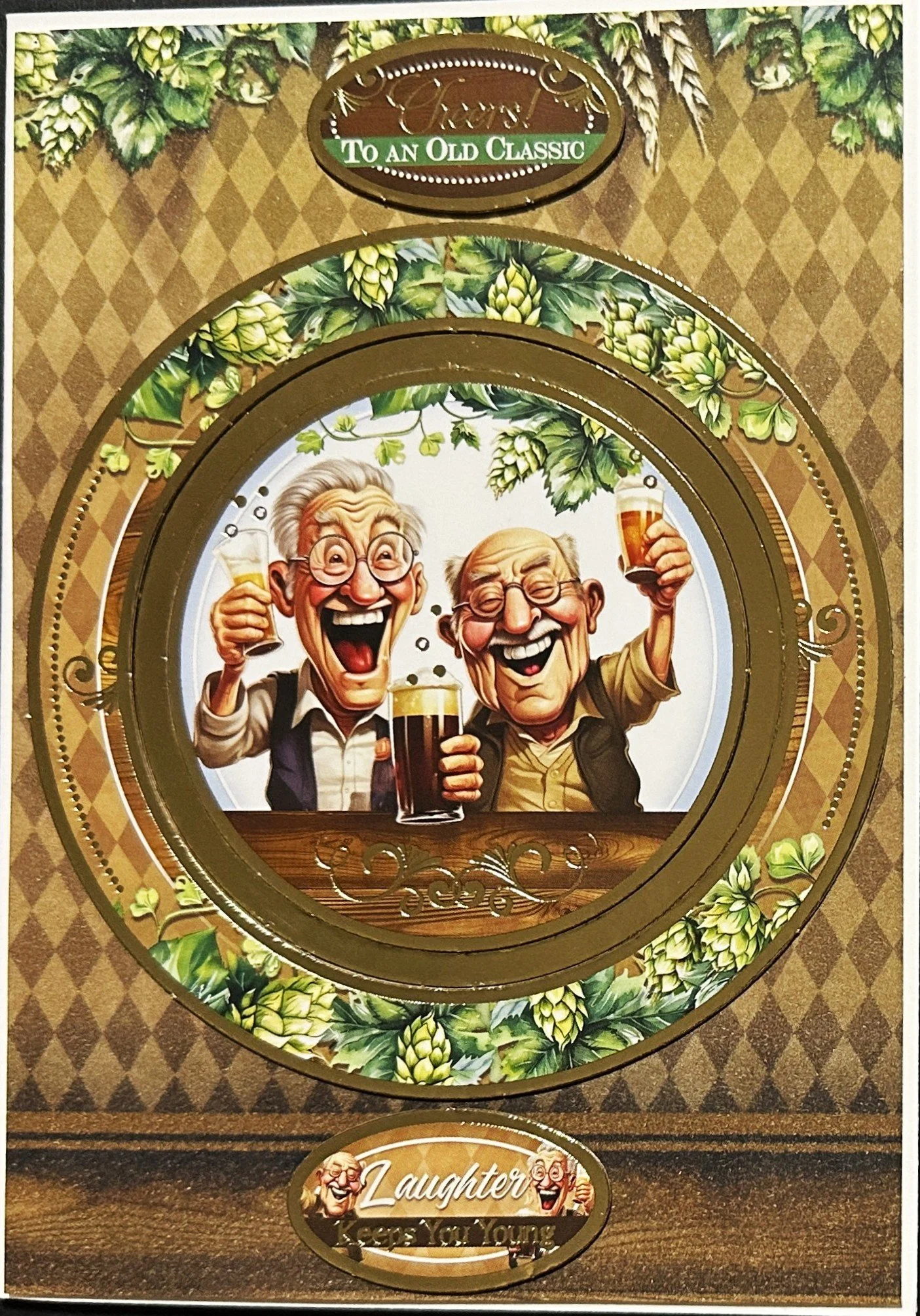 Cheers!  To An Old Classic