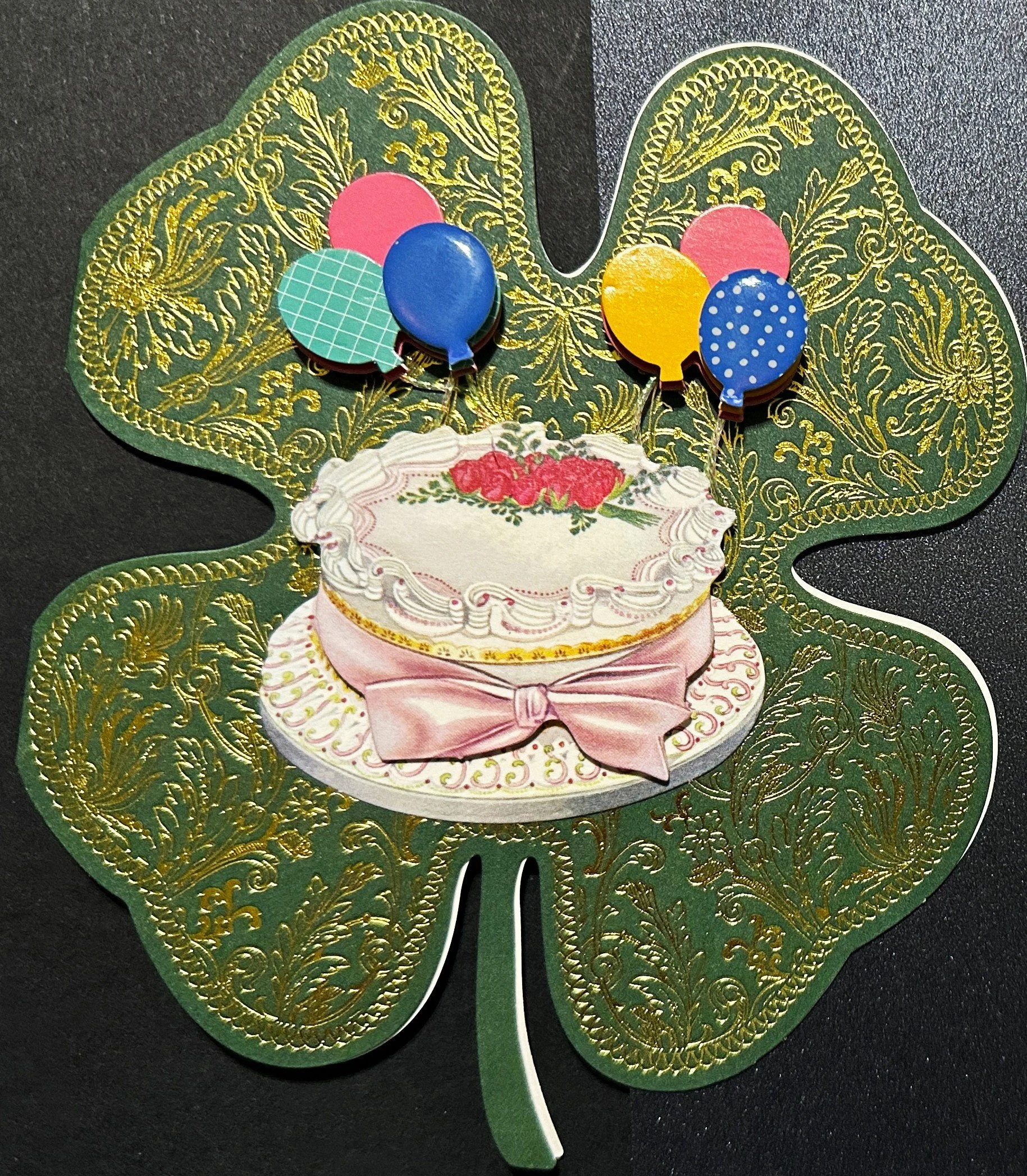 Shamrock with Balloons