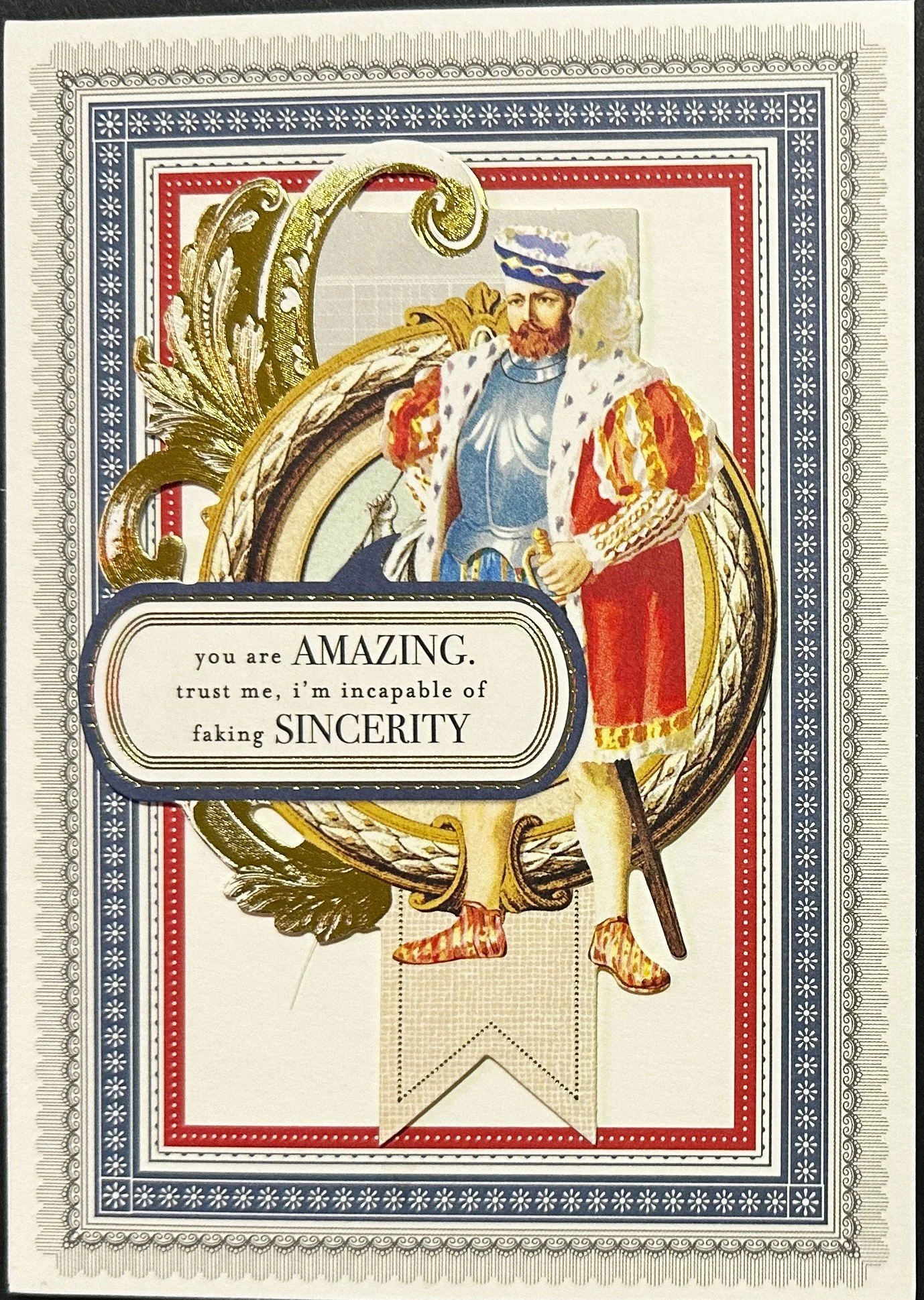 You are AMAZING trust me, I'm incapable of faking SINCERITY