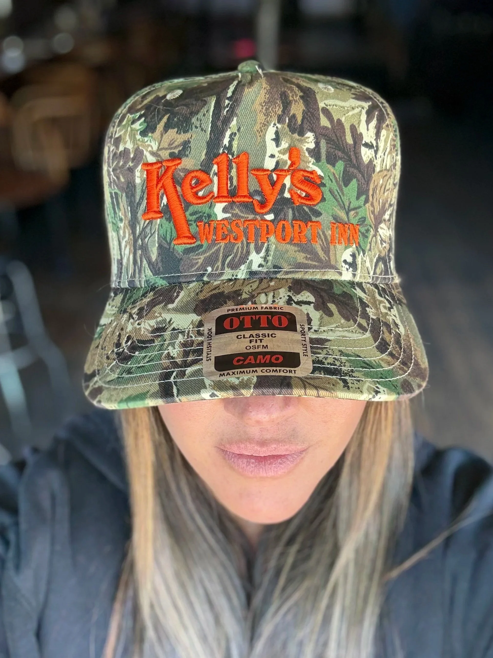 Camo hat