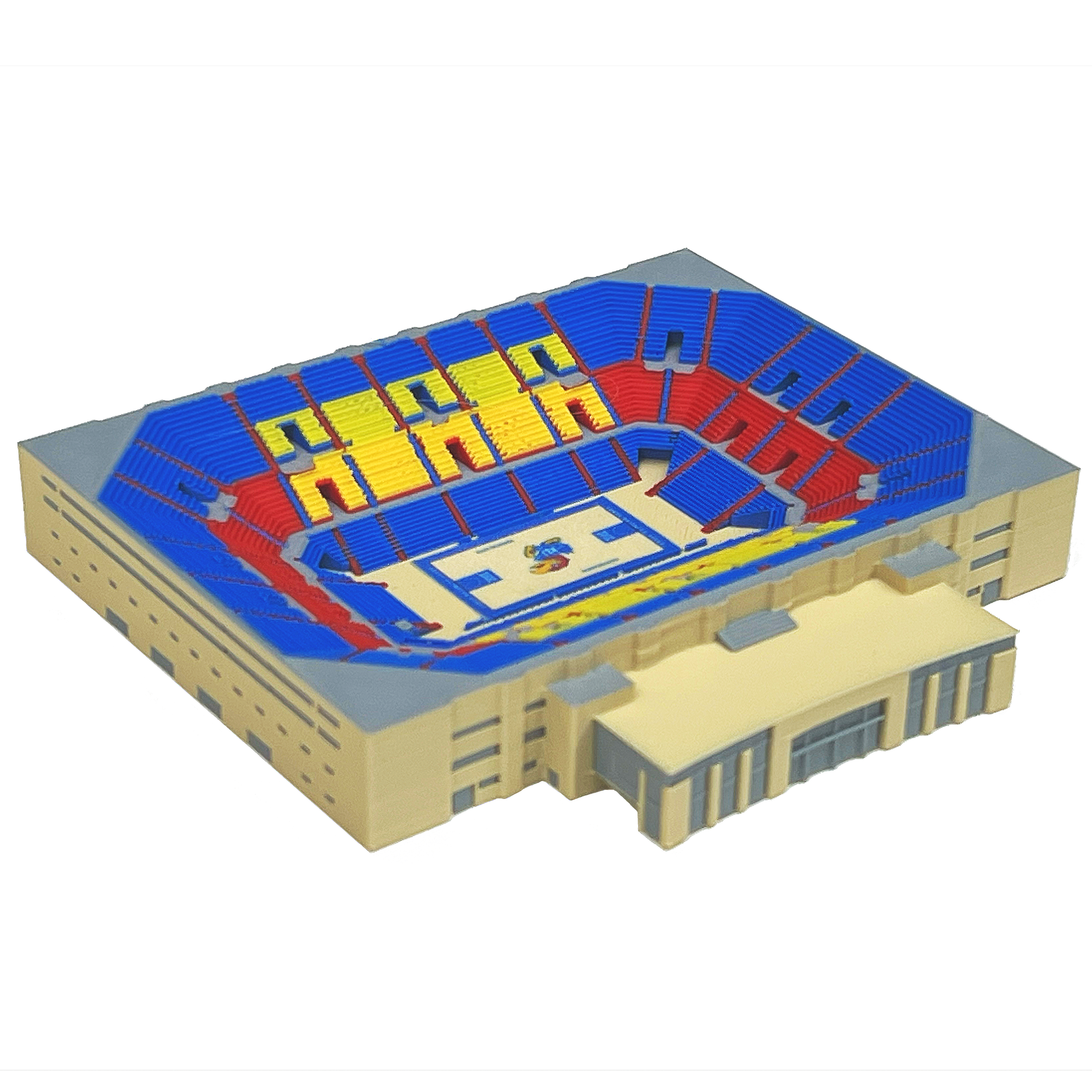 1:1000 Scale Allen Fieldhouse