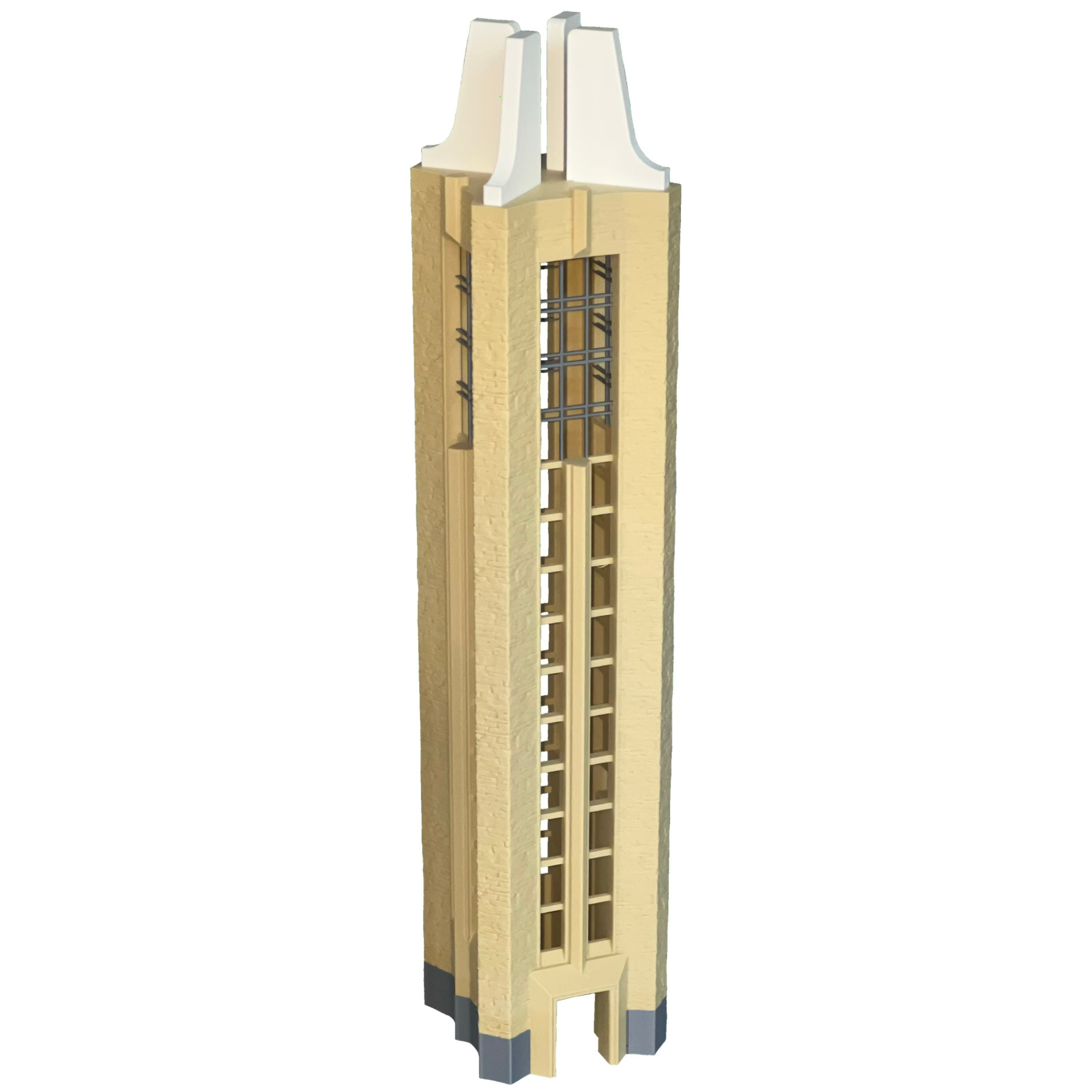 1:120 Scale World War II Memorial Campanile