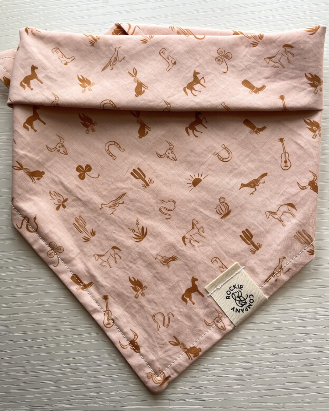 Tiny Cowboy Dog Bandana