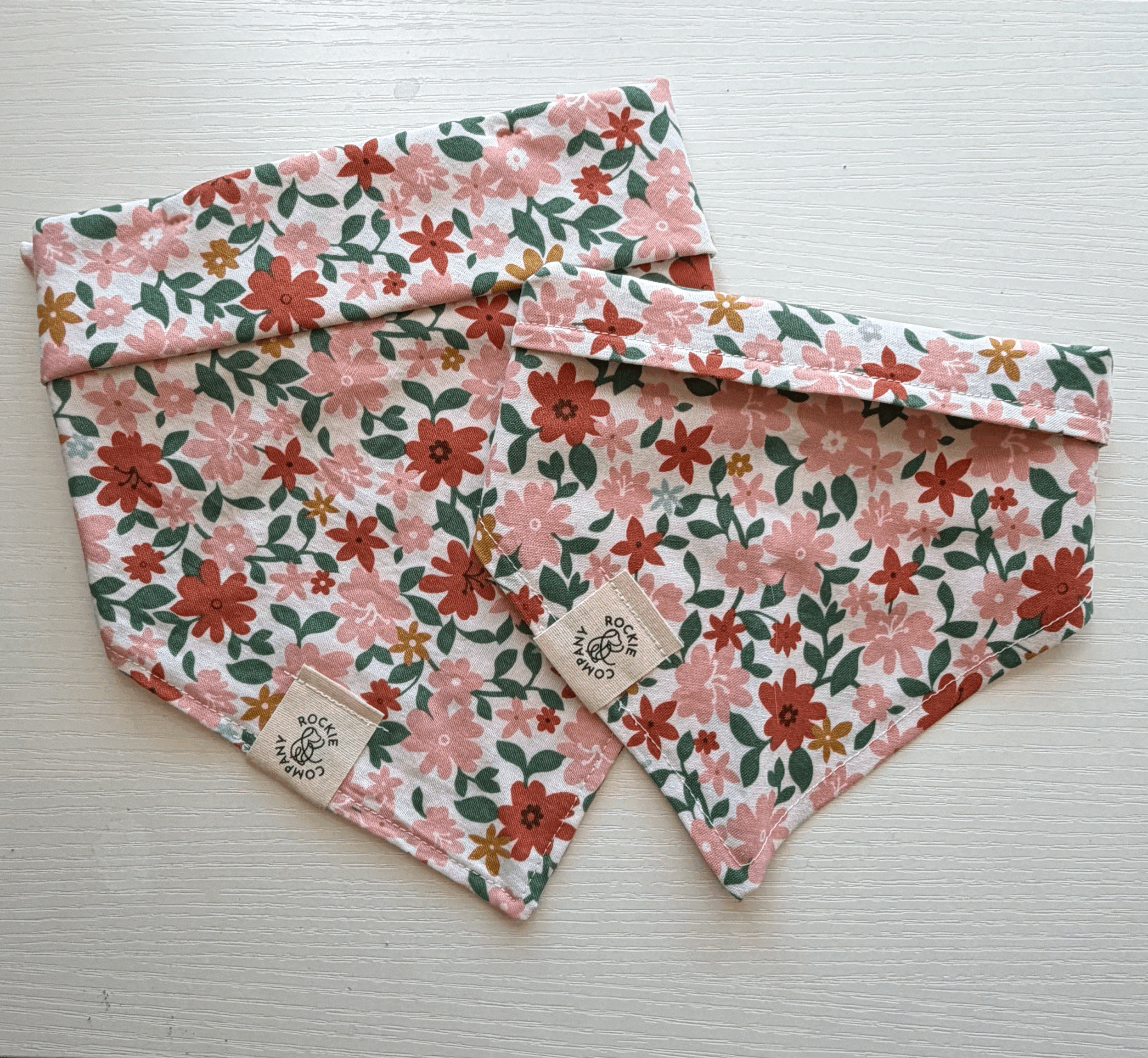 Fall Floral Dog Bandana