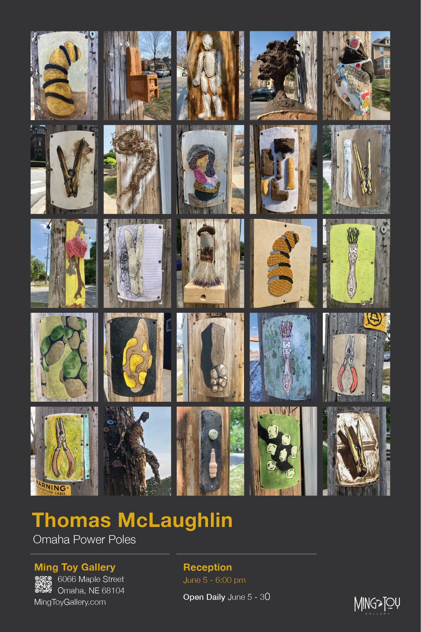 Omaha Power Poles | Thomas McLaughlin