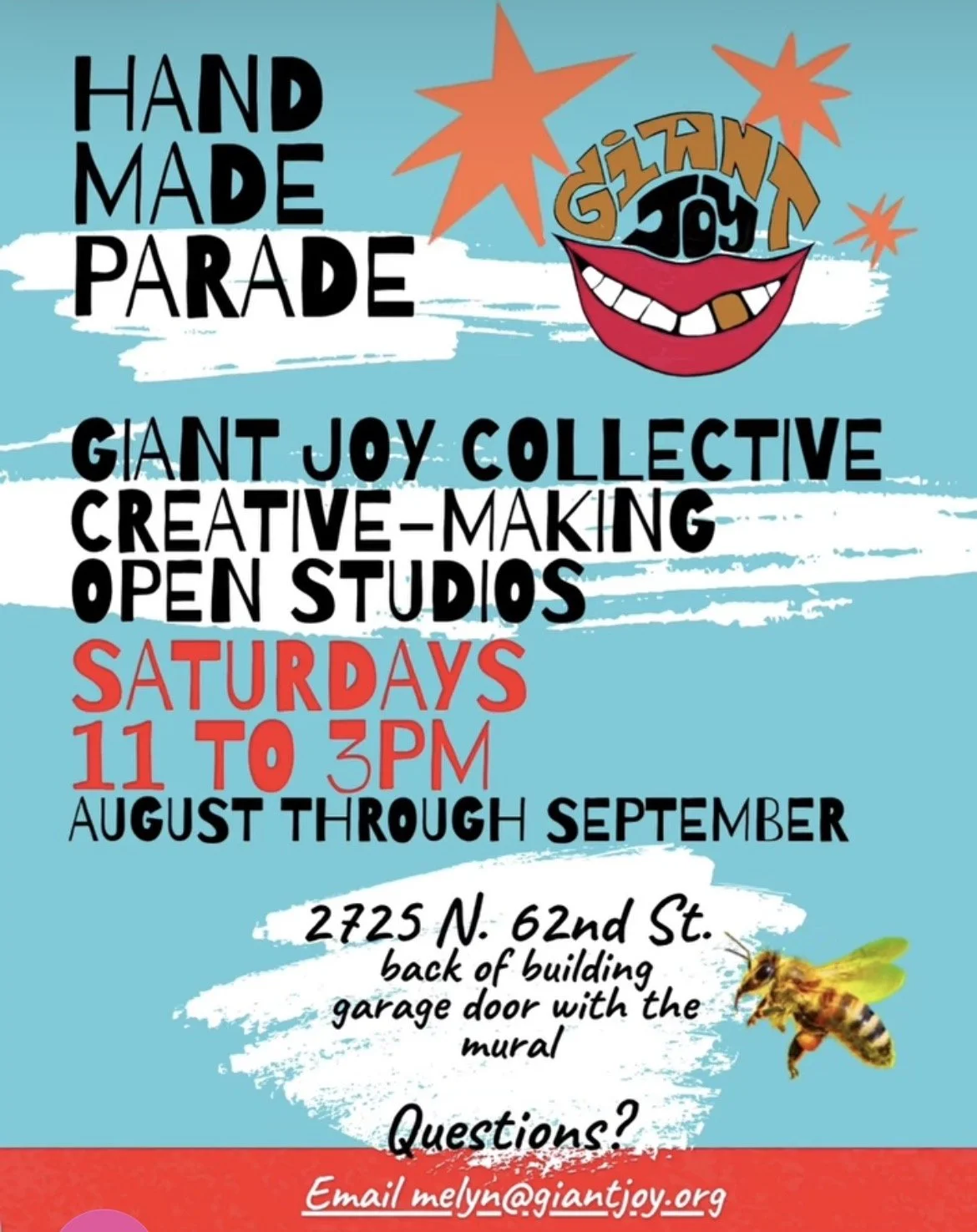 Giant Joy Collective Creative-Making Open Studios