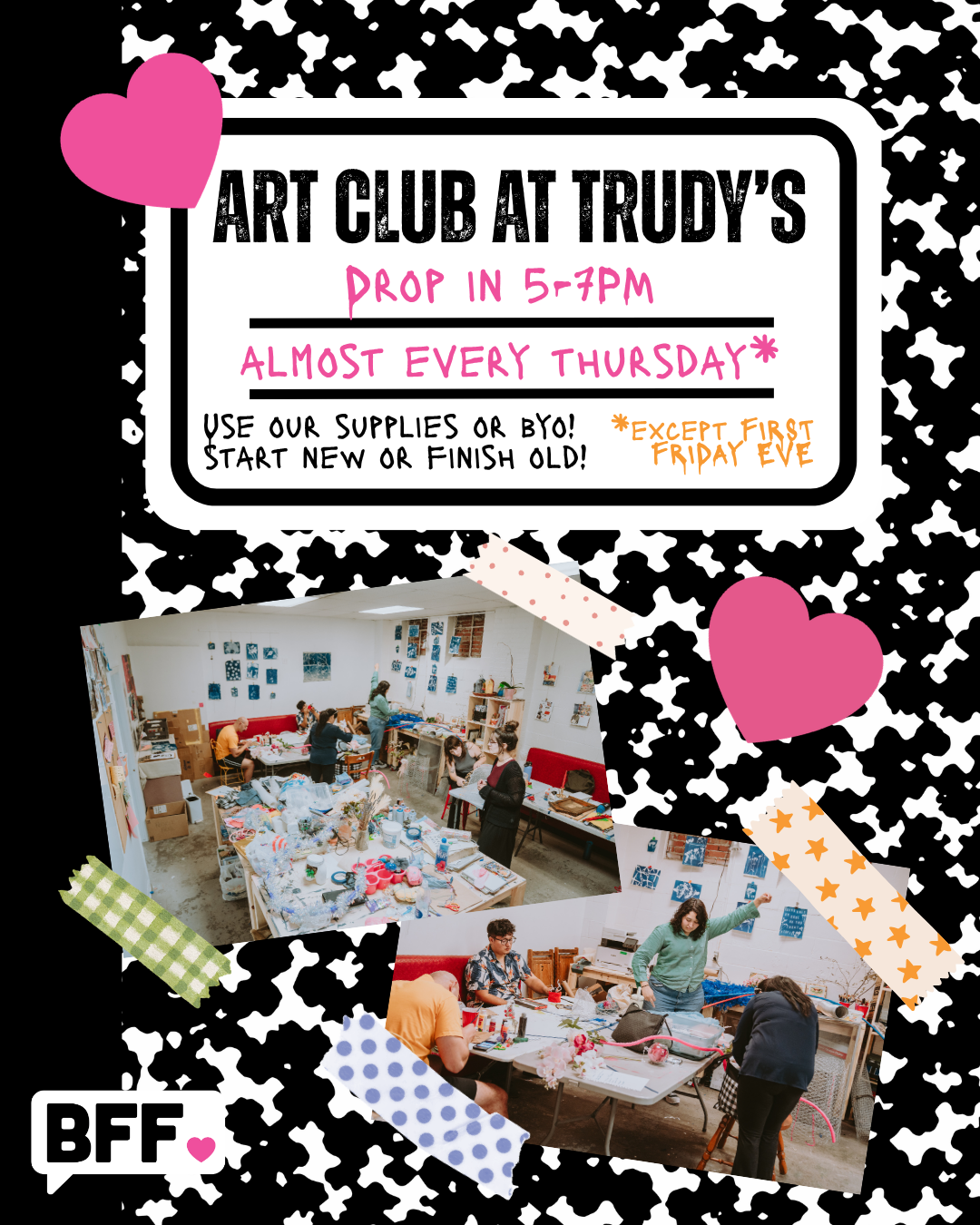 Art Club @ Trudy's! 