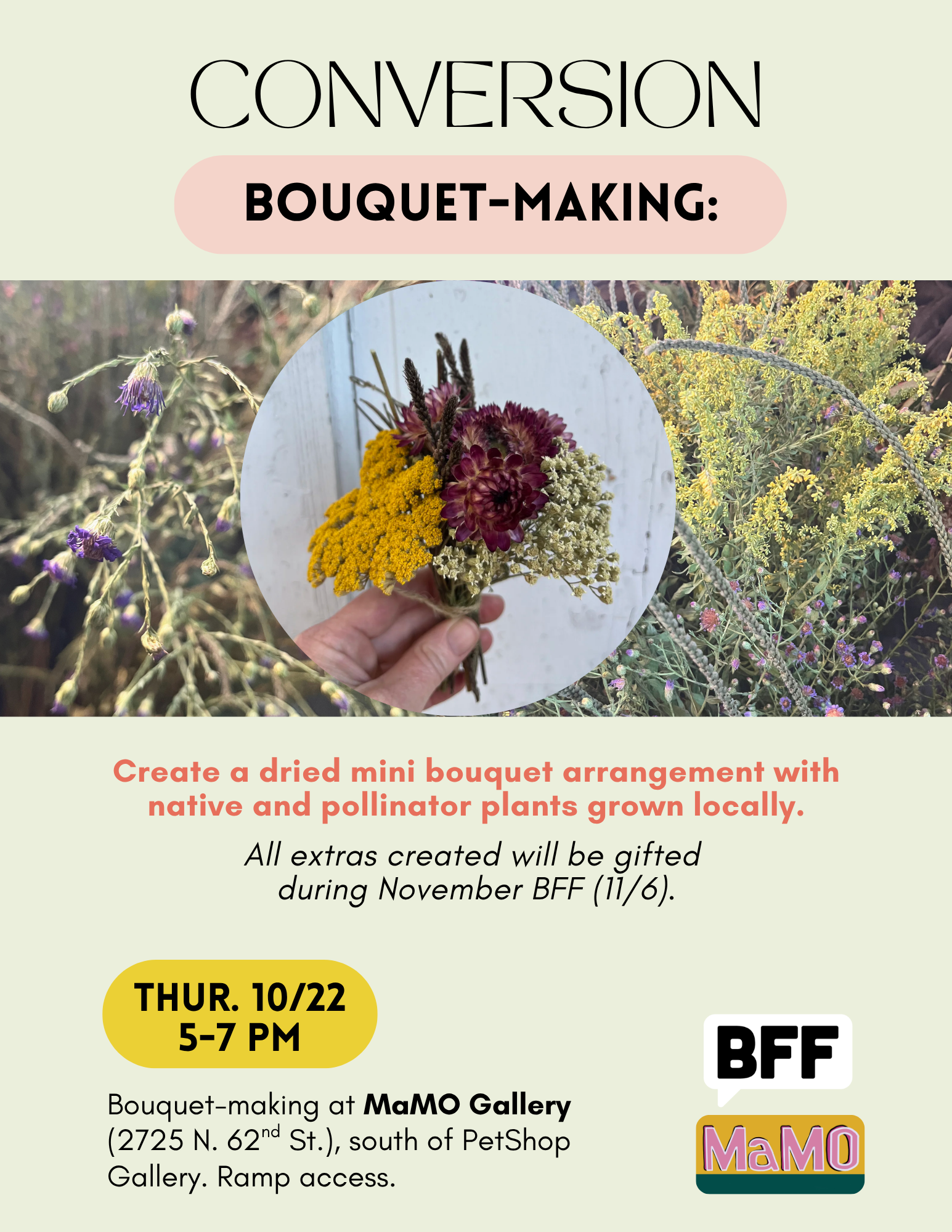 Conversion Bouquet Making