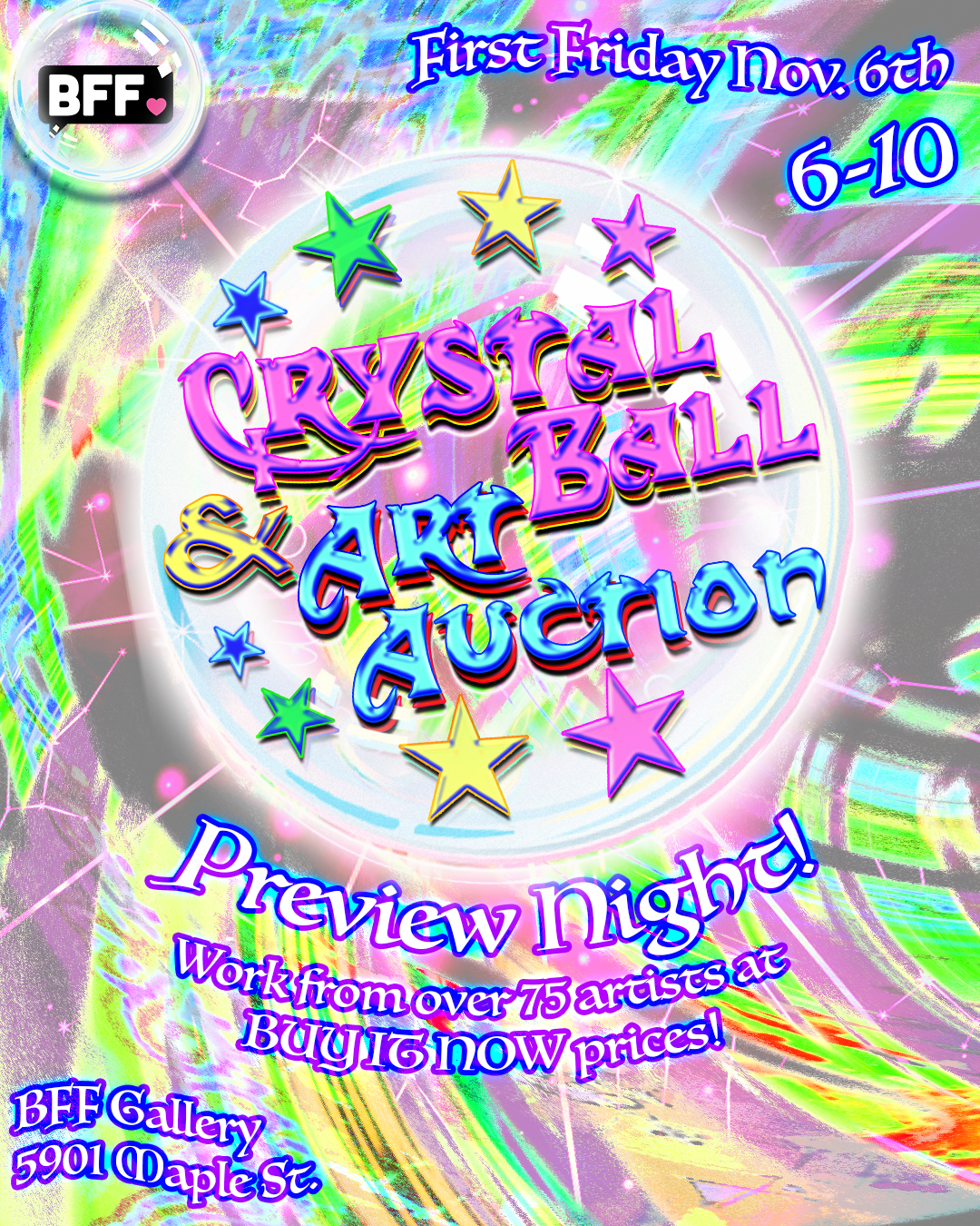 PREVIEW NIGHT Crystal Ball &amp; Art Auction
