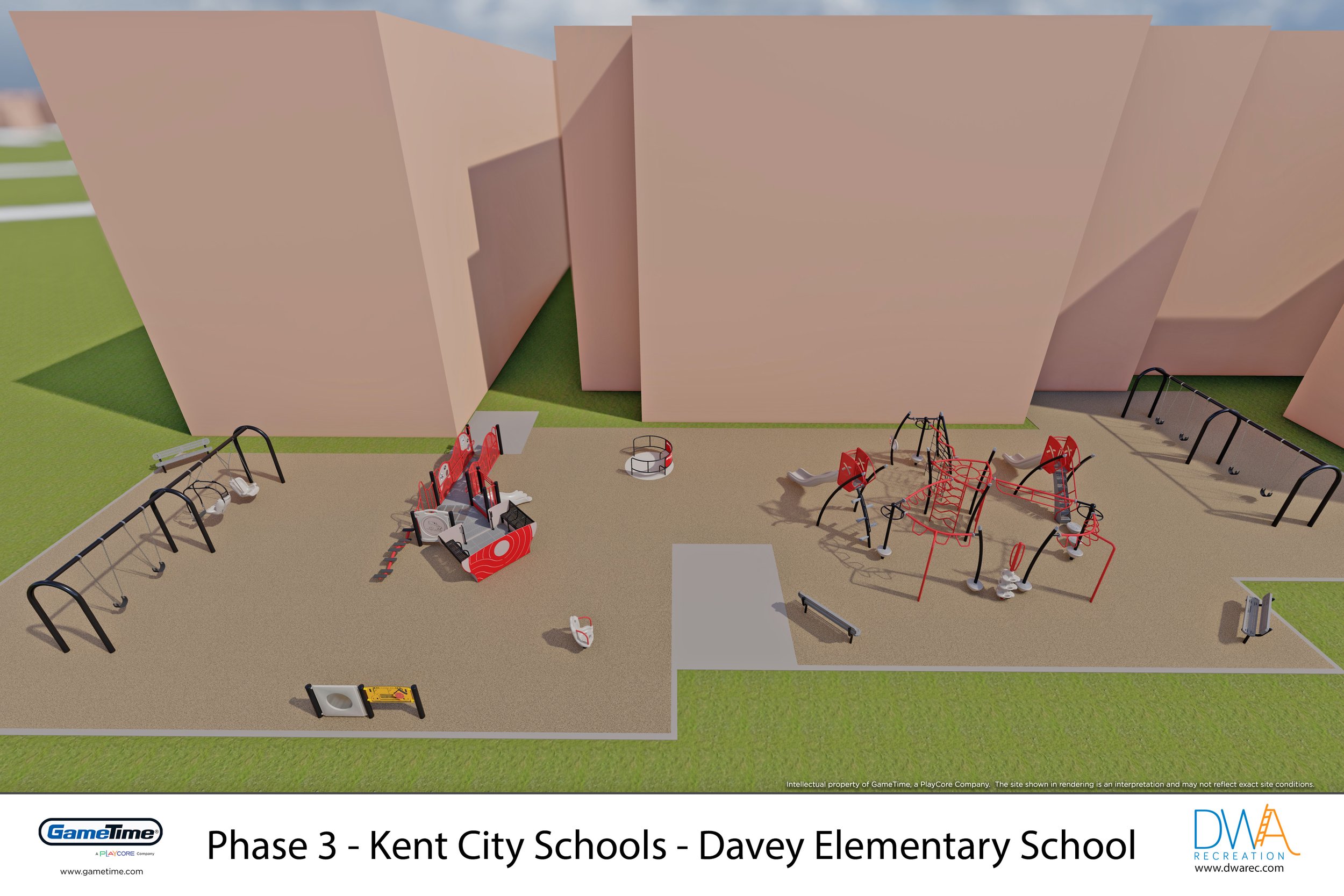 Phase 3 - 3D Rendering - (View 1) - Kent City Schools - Davey Elementary School - 2024 Playground (1).jpg