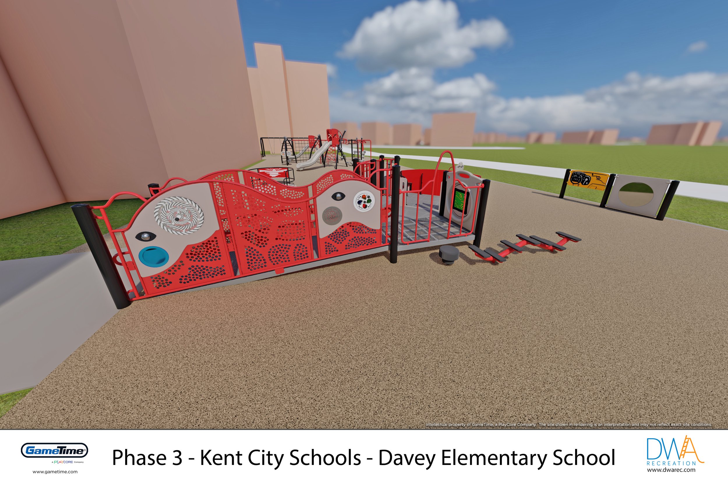 Phase 3 - 3D Rendering - (View 4) - Kent City Schools - Davey Elementary School - 2024 Playground.jpg