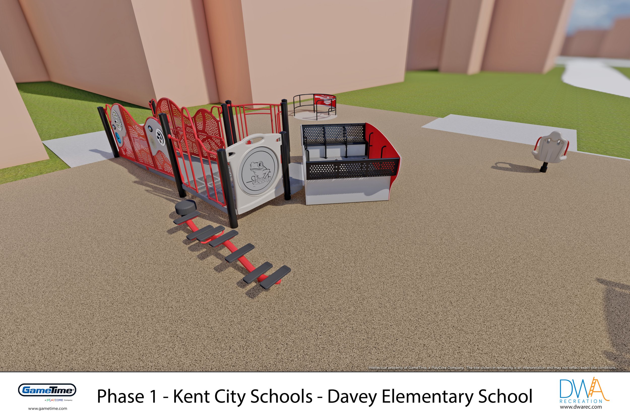 Phase 1 - 3D Rendering - (View 4) - Kent City Schools - Davey Elementary School - 2024 Playground.jpg