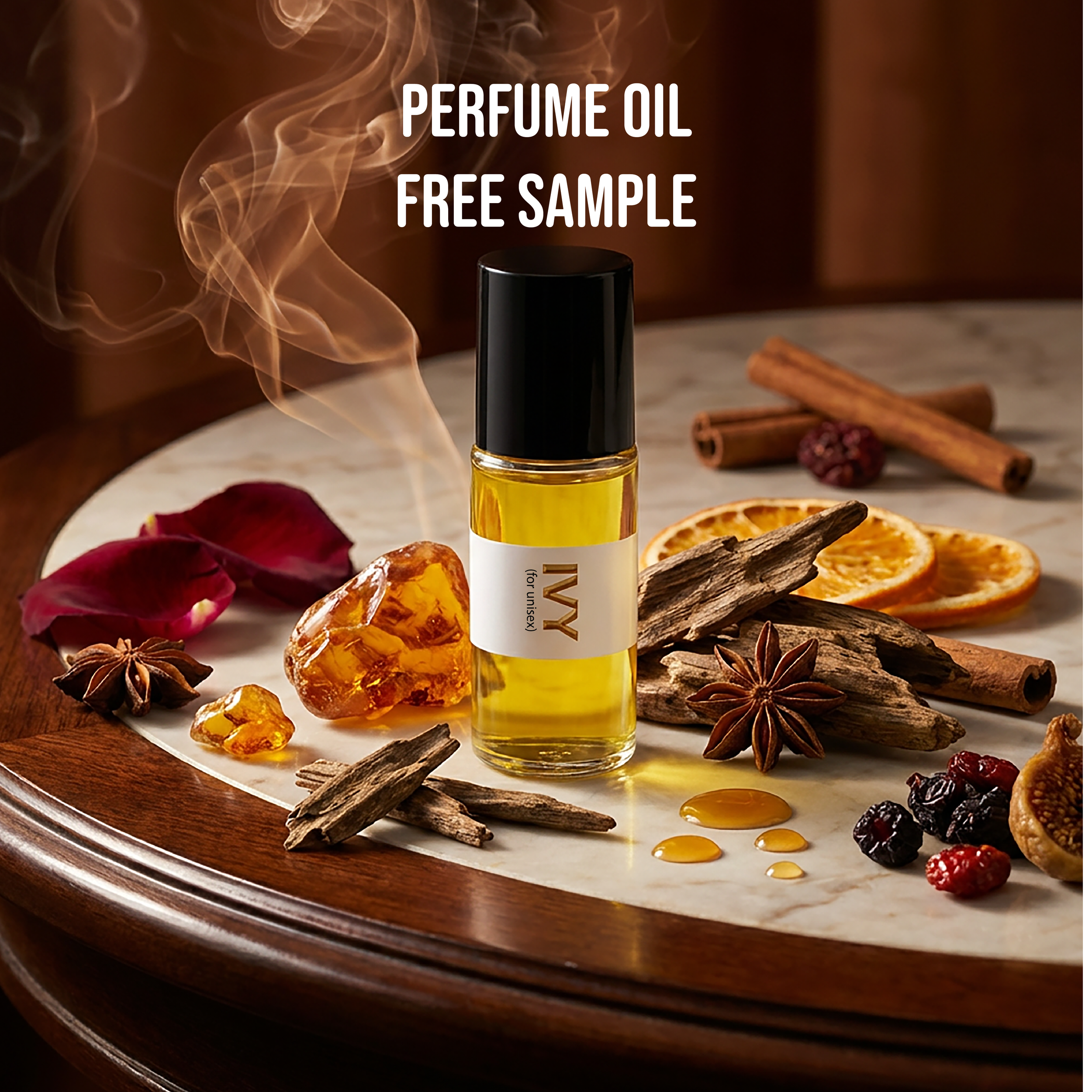 IVY - ADDED TO YOUR CART AUTOMATICALLY, Try your complimentary ZAID sample before unboxing your full-size bottle.
