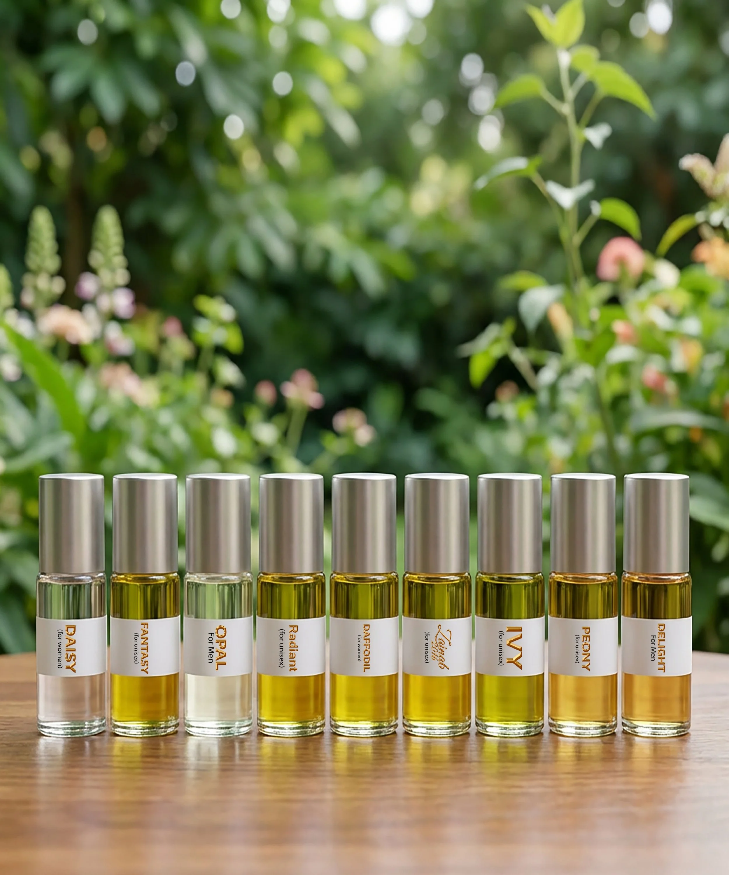 Perfume oil Samples