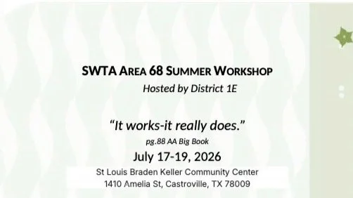SWTA68 Summer Workshop