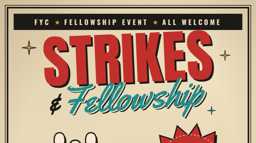 Bowling Fellowship Event