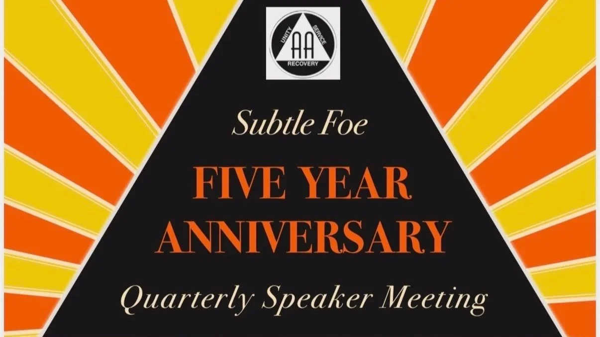 Subtle Foe 5 Year Anniversary