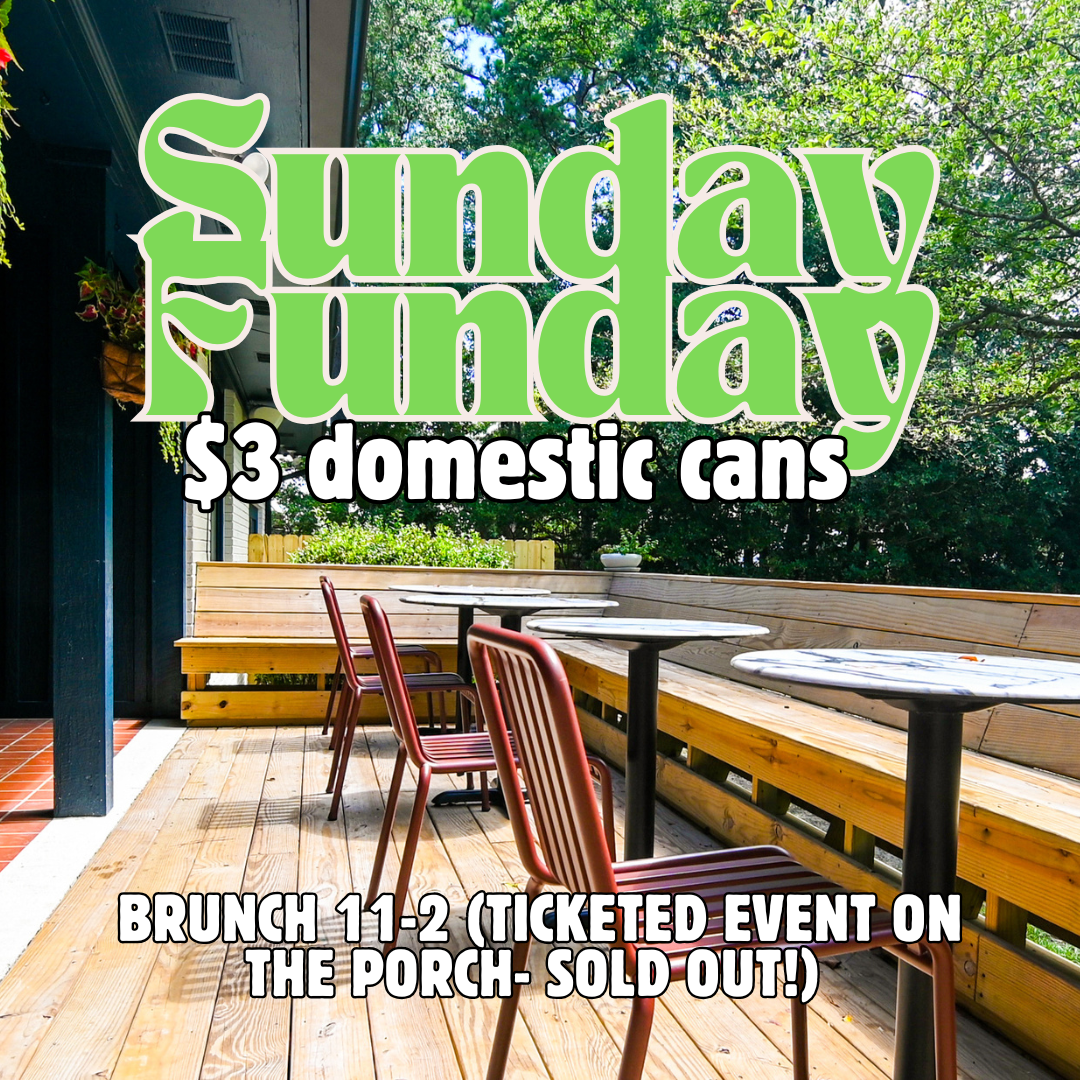 Boozy Brunch 11-2pm