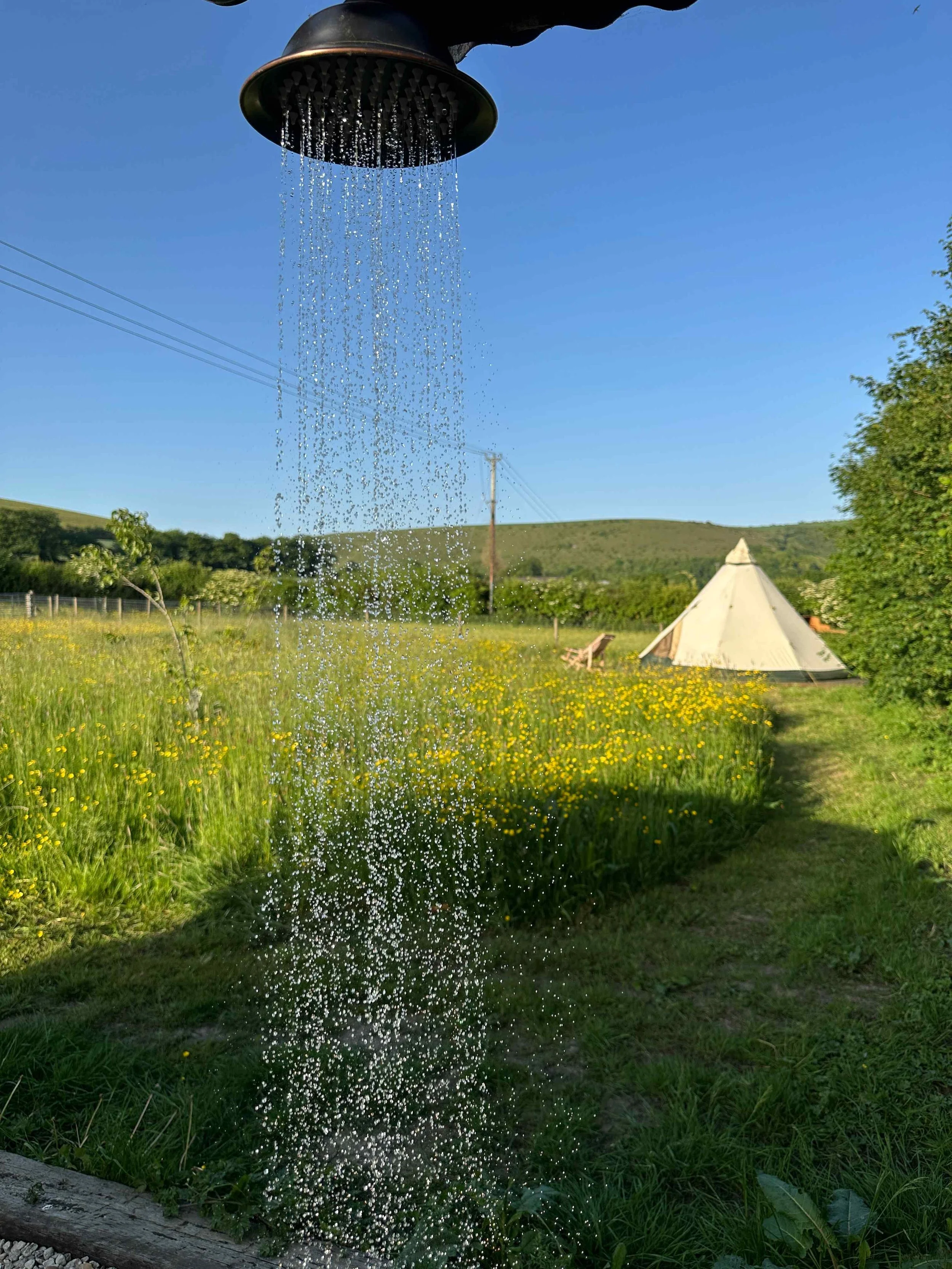 Outdoor shower