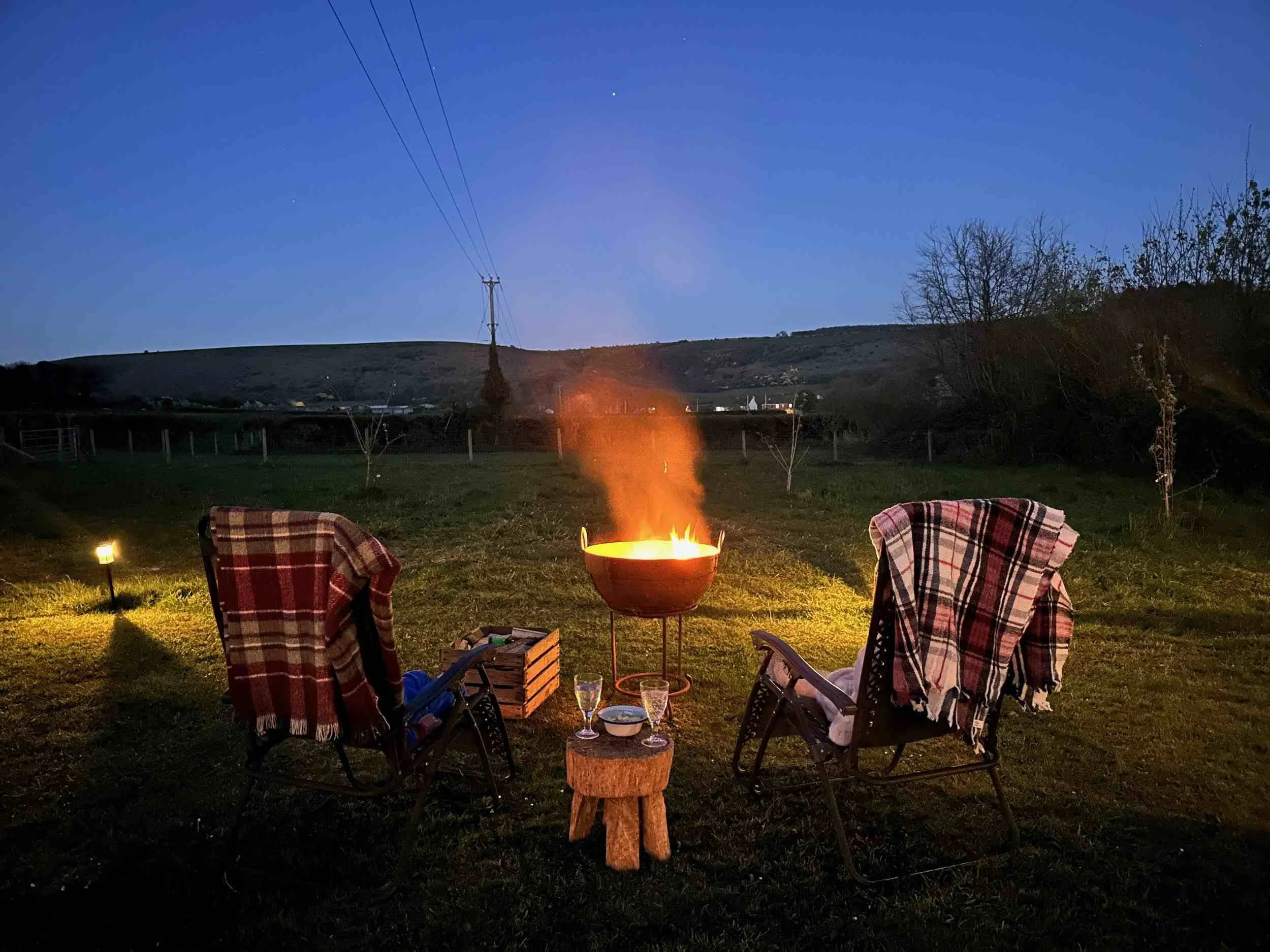 Glamping Romantic for Two in a Cabin Dorset