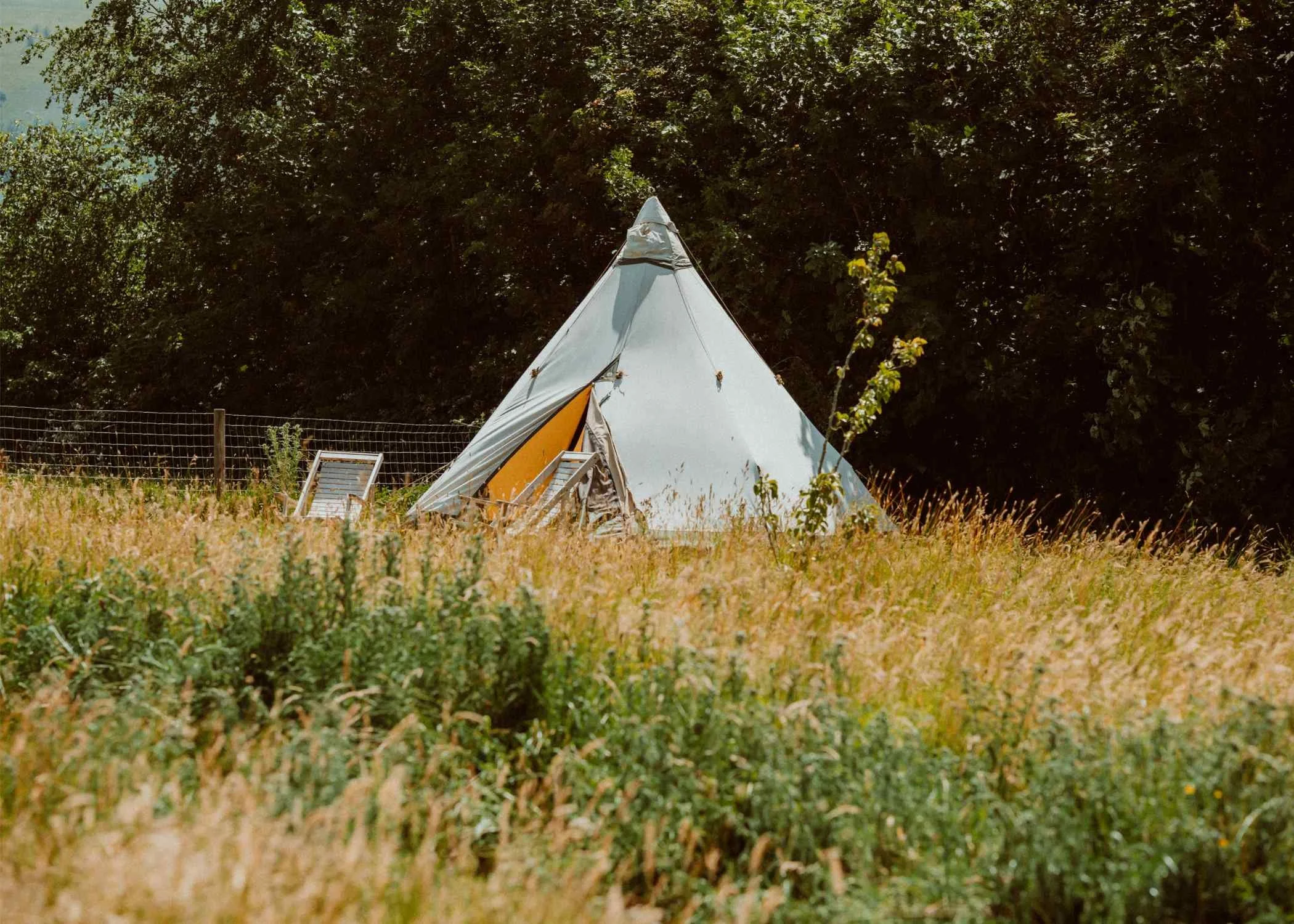 Family glamping