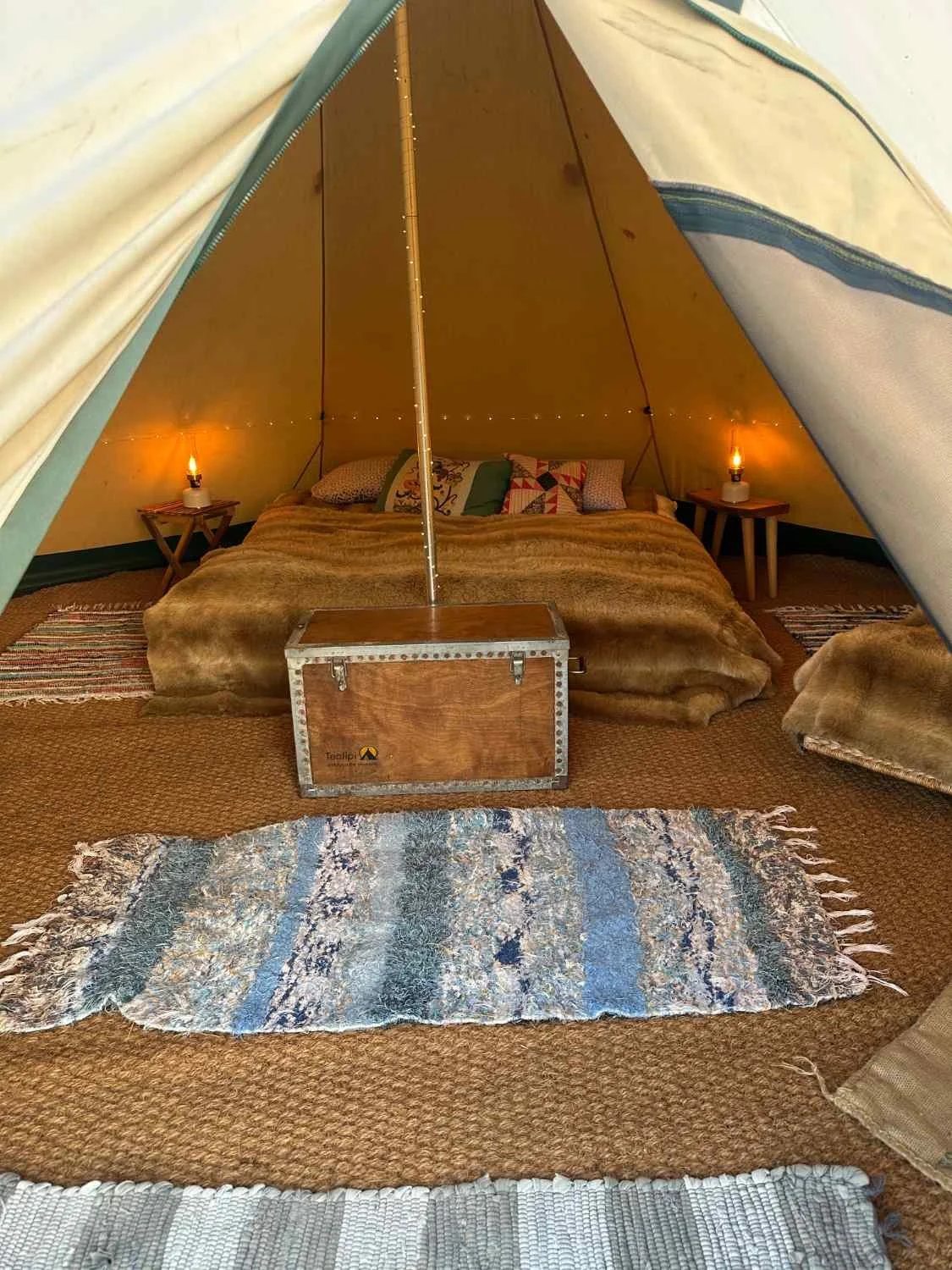 group friendly glamping
