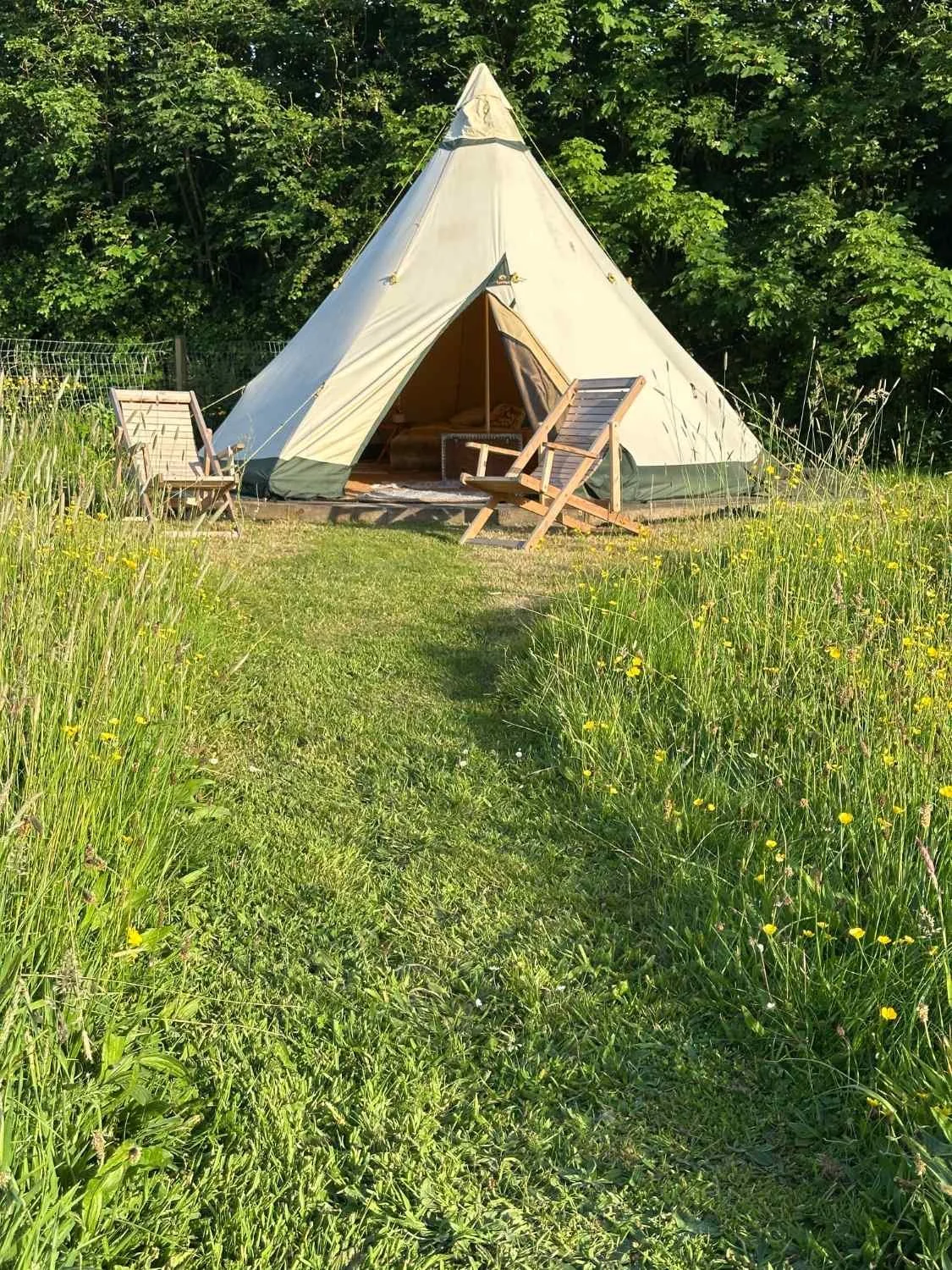 Family glamping