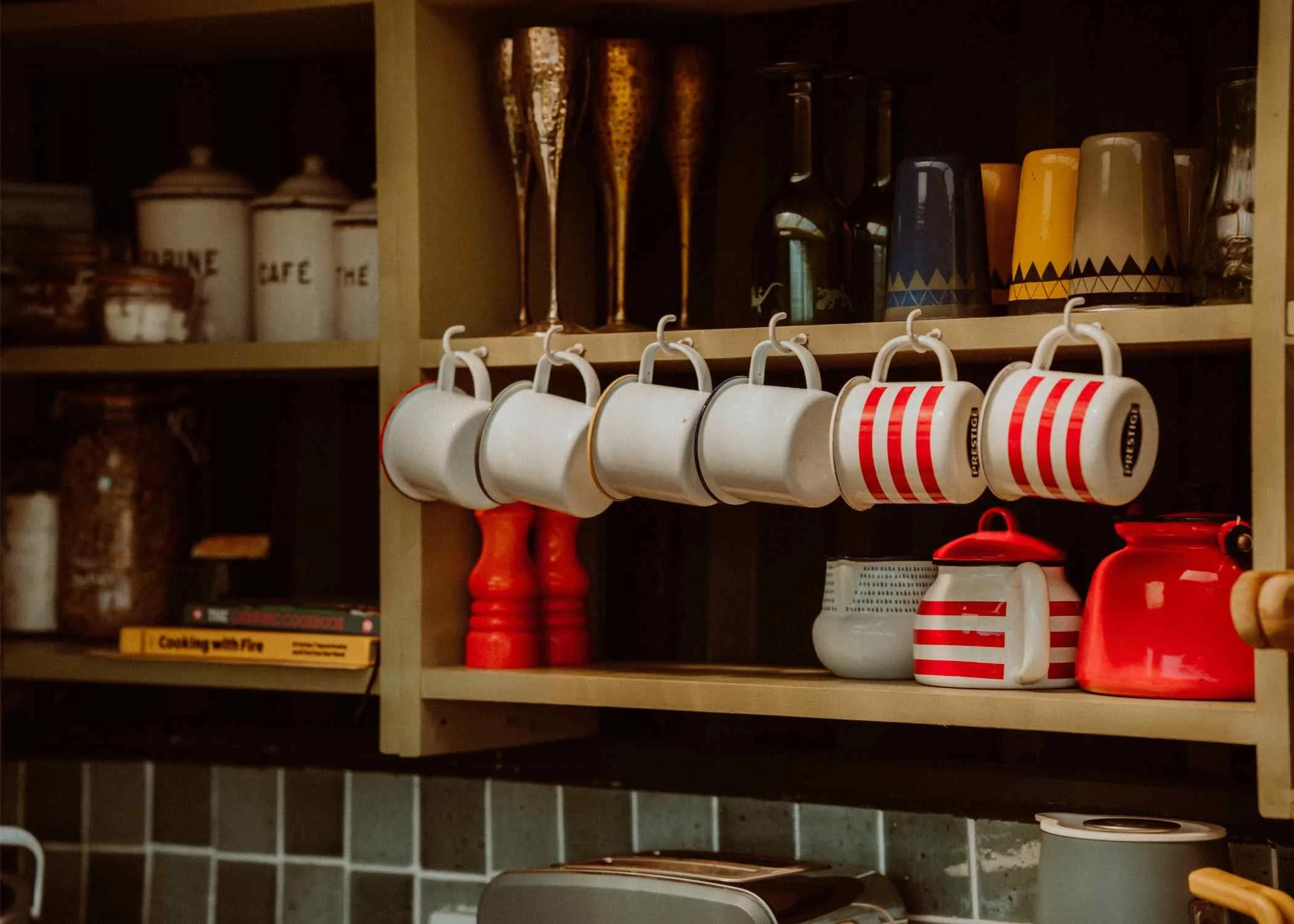 Glamping kitchen