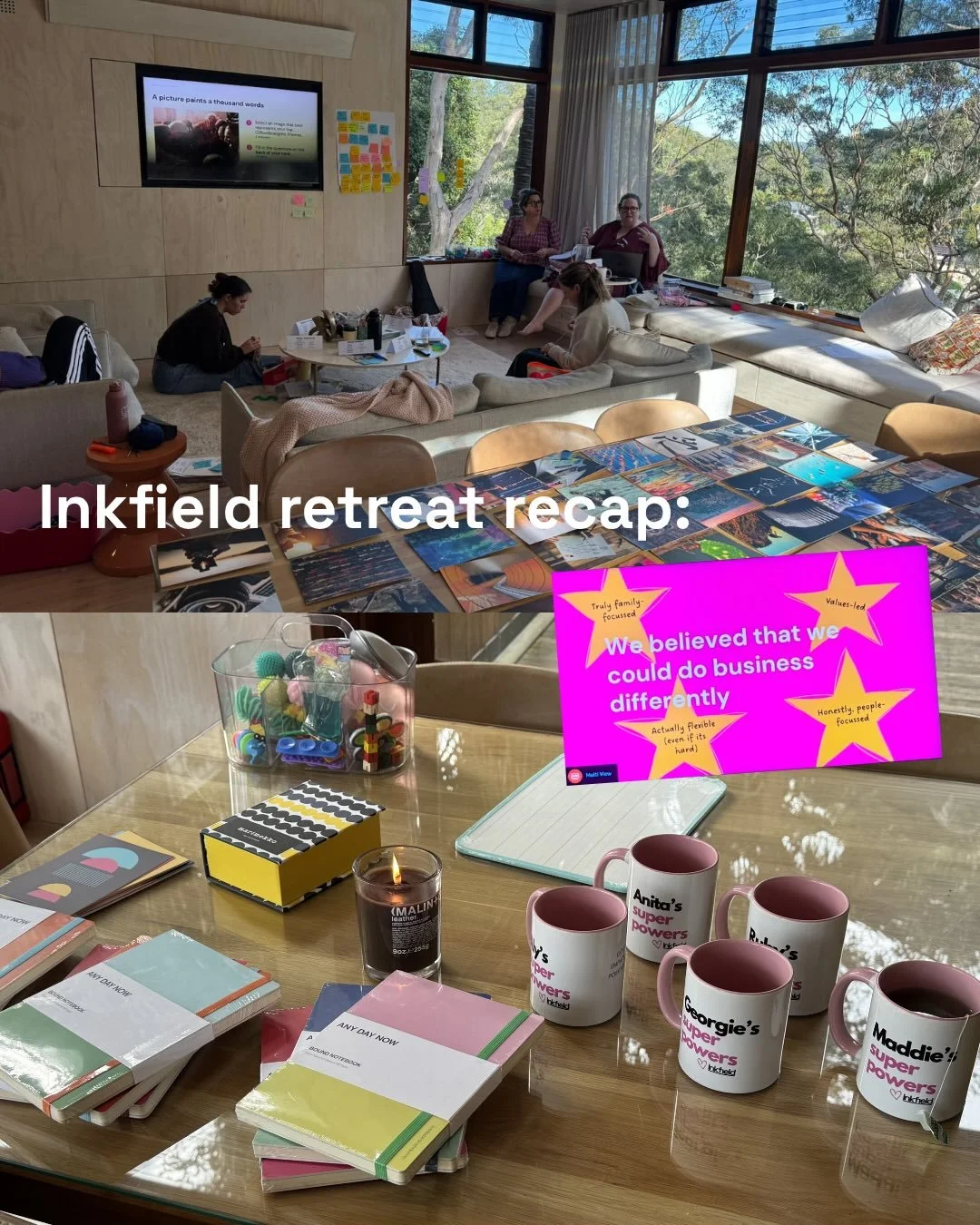 We stepped away for a couple of days to spend some well needed time together: connecting as a team, focusing on strengths-based development, talking Inkfield strategy and our future, and celebrating a pretty awesome milestone &ndash; our five-year an