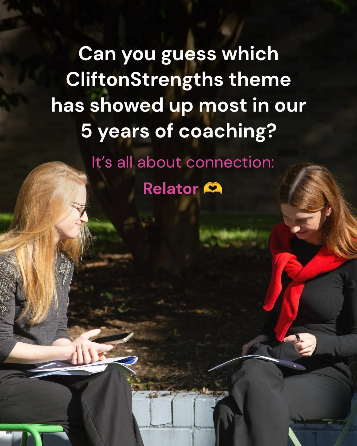 Over the past five years, we&rsquo;ve helped 500+ people discover their natural talents. One @cliftonstrengths theme has consistently stayed near the top: Relator.

Turns out, it&rsquo;s featured in the Top 5 of well over a third of the people we&rsq