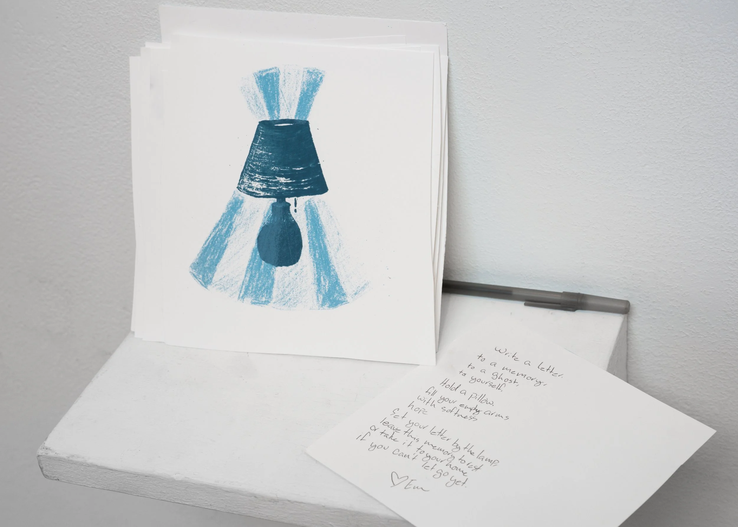 The Light

A limited set of screen prints meant to allow light in the aches of grief.