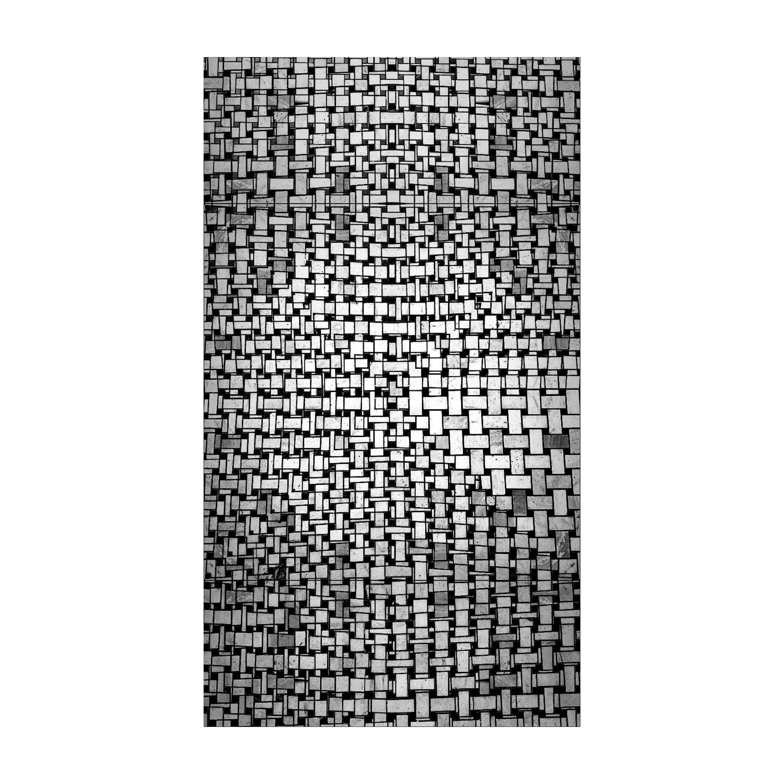 "Before Change"
(Black and white tile photographed and digitally edited)

By Matthew Cohen