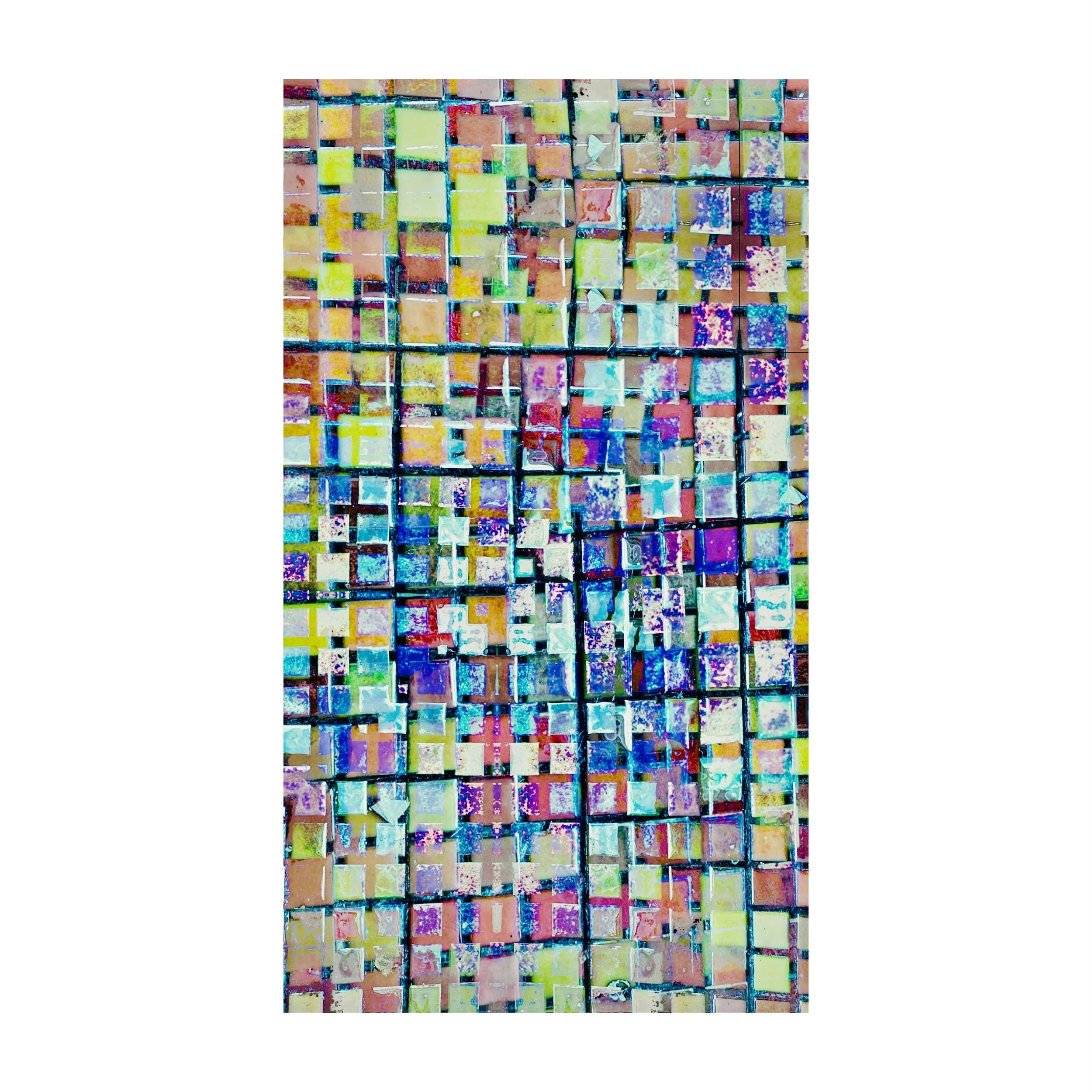 "Iridescent Tiles" 2/3
(Photographed tiles on a wall)
By Matthew Cohen