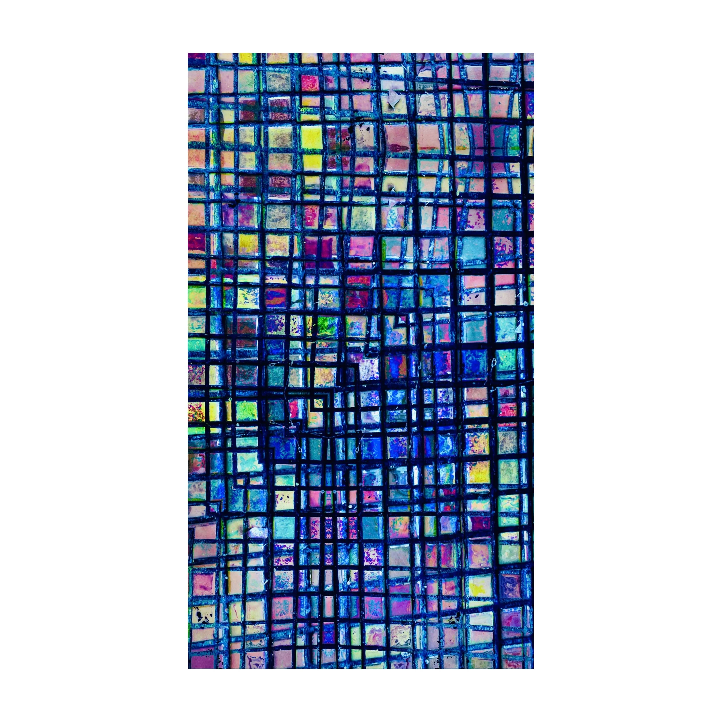 "Iridescent Tiles" 1/3
(Photographed tiles on a wall)
By Matthew Cohen