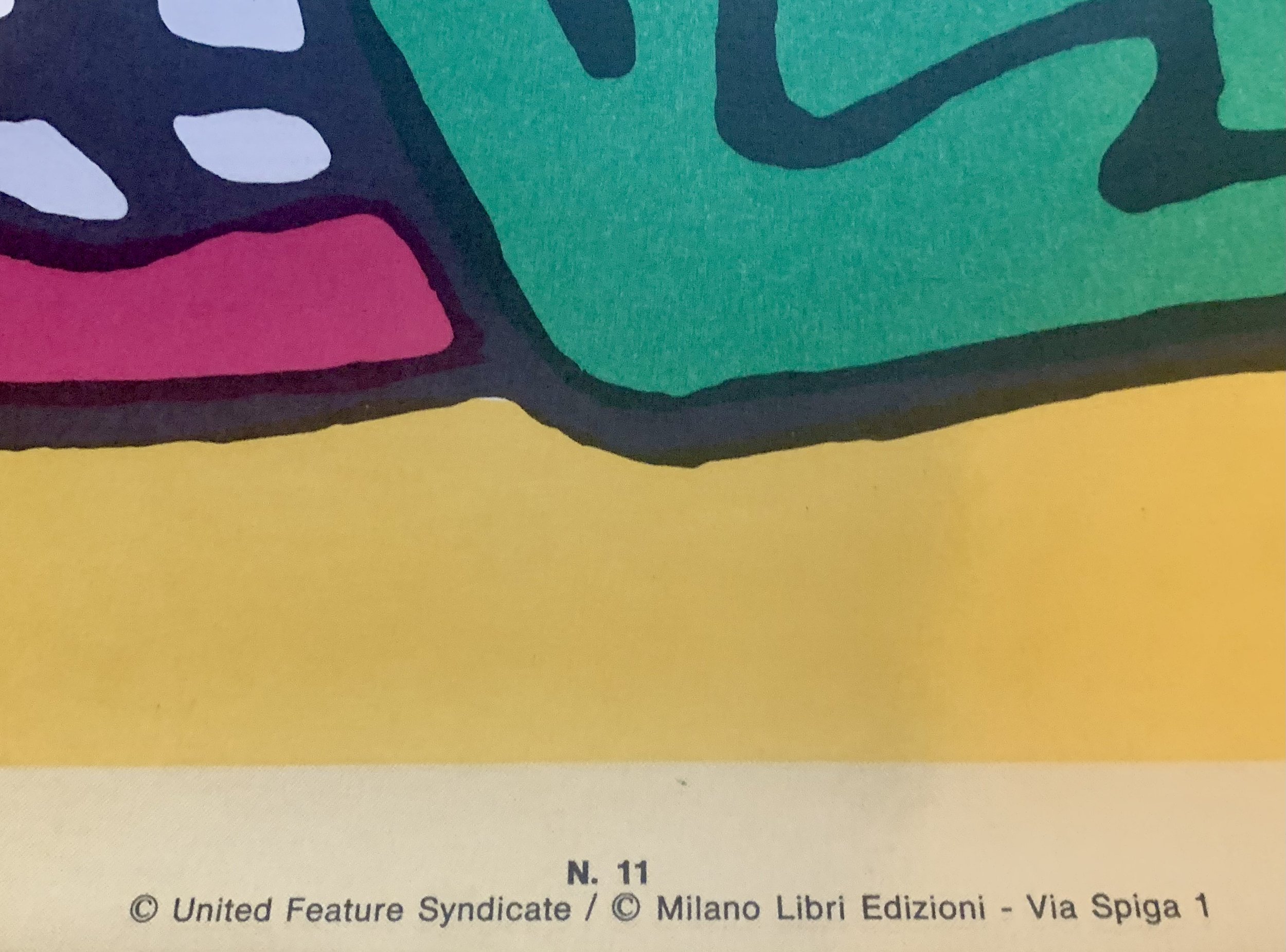 schulzRare Italian Linus Van Pelt Poster.jpeg