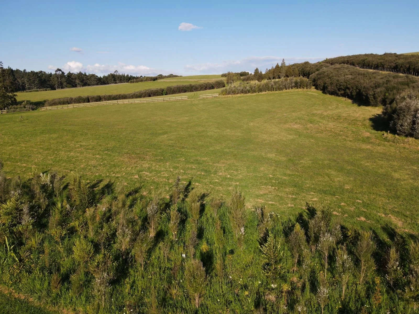 Northeast view over Lot 13 at Okura, Kerikeri